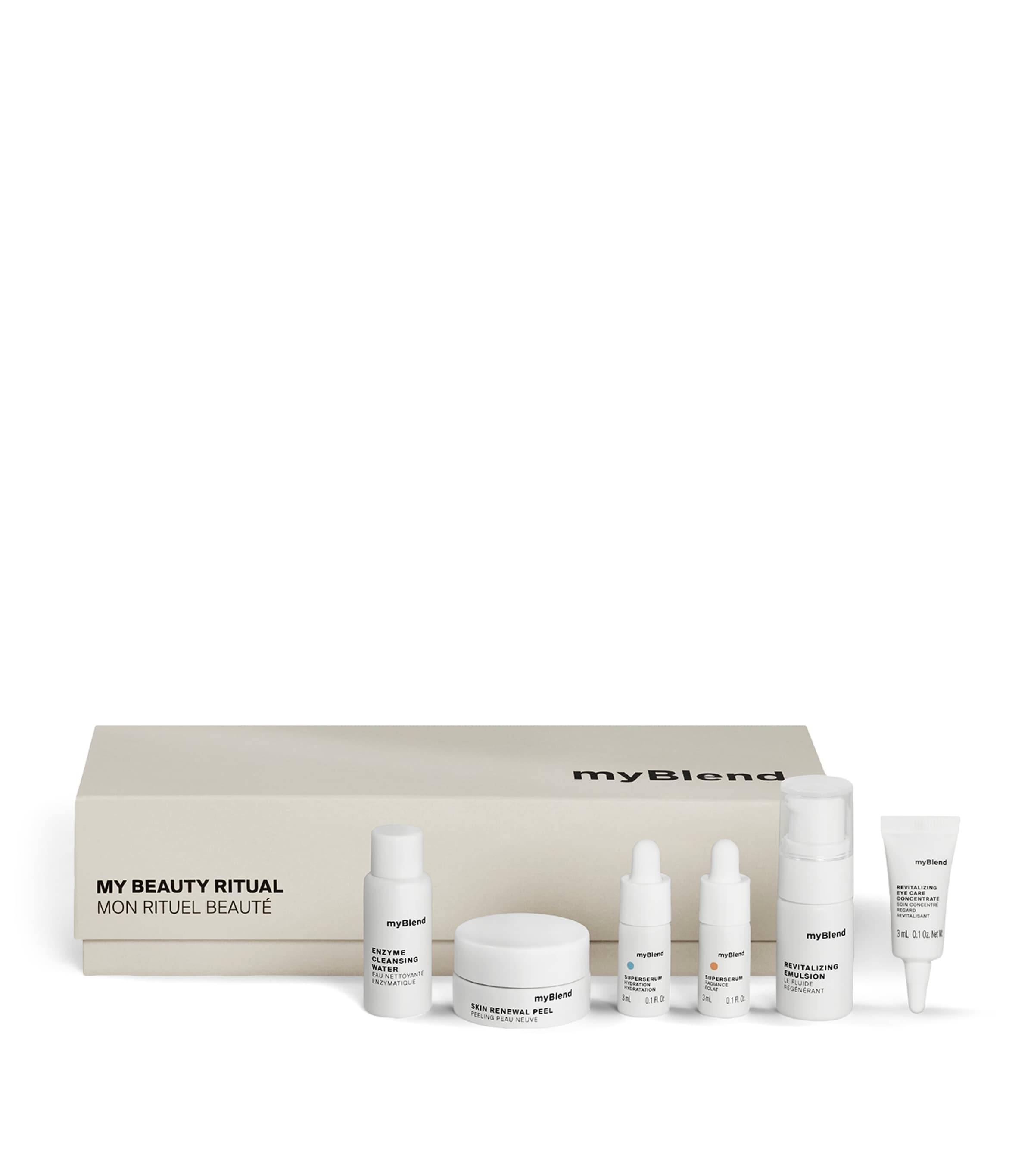 MYBLEND MY BEAUTY RITUAL KIT: HYDRATION & RADIANCE 