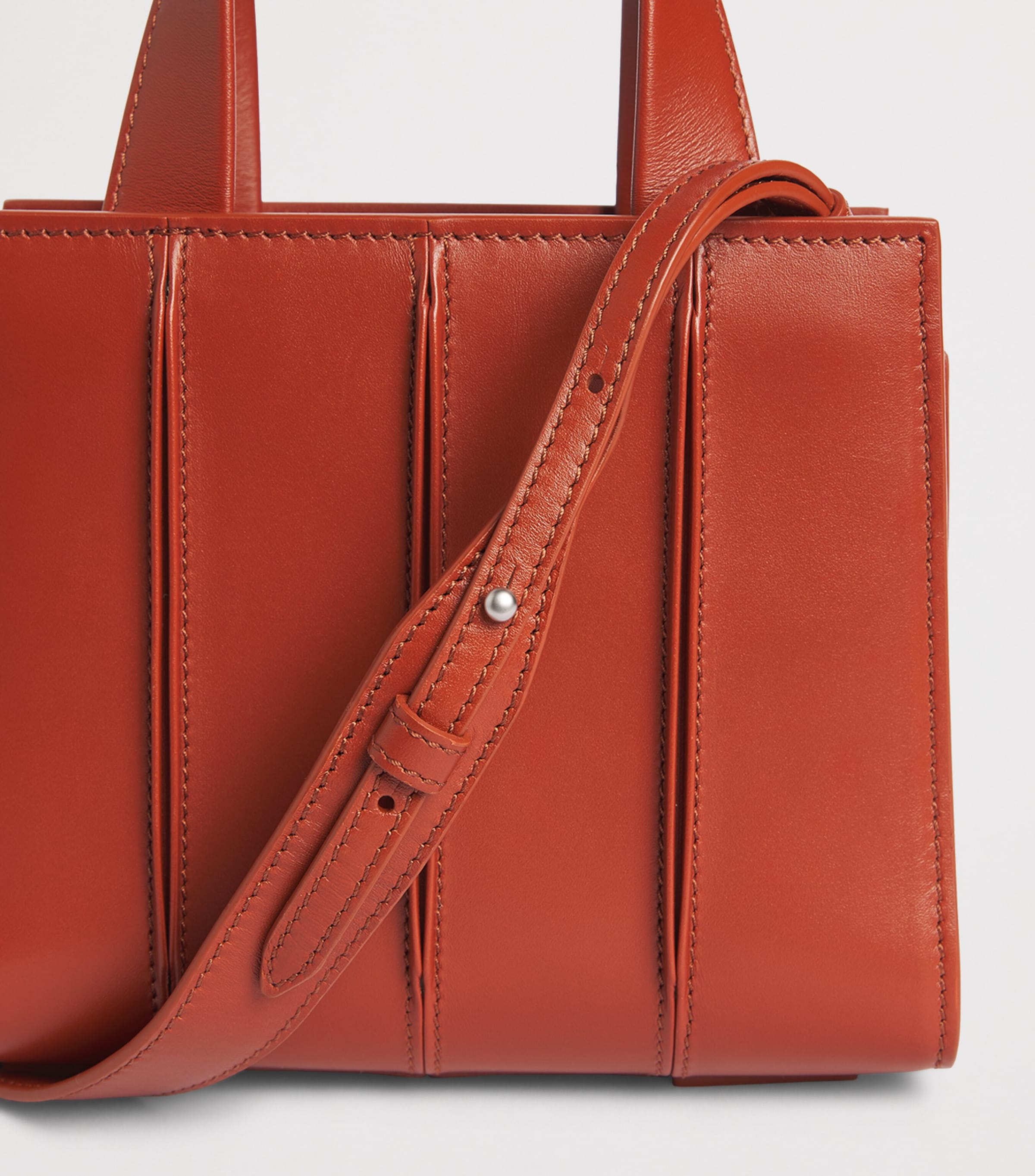 Max Mara Micro Whitney Top-Handle Bag Orange Image 6