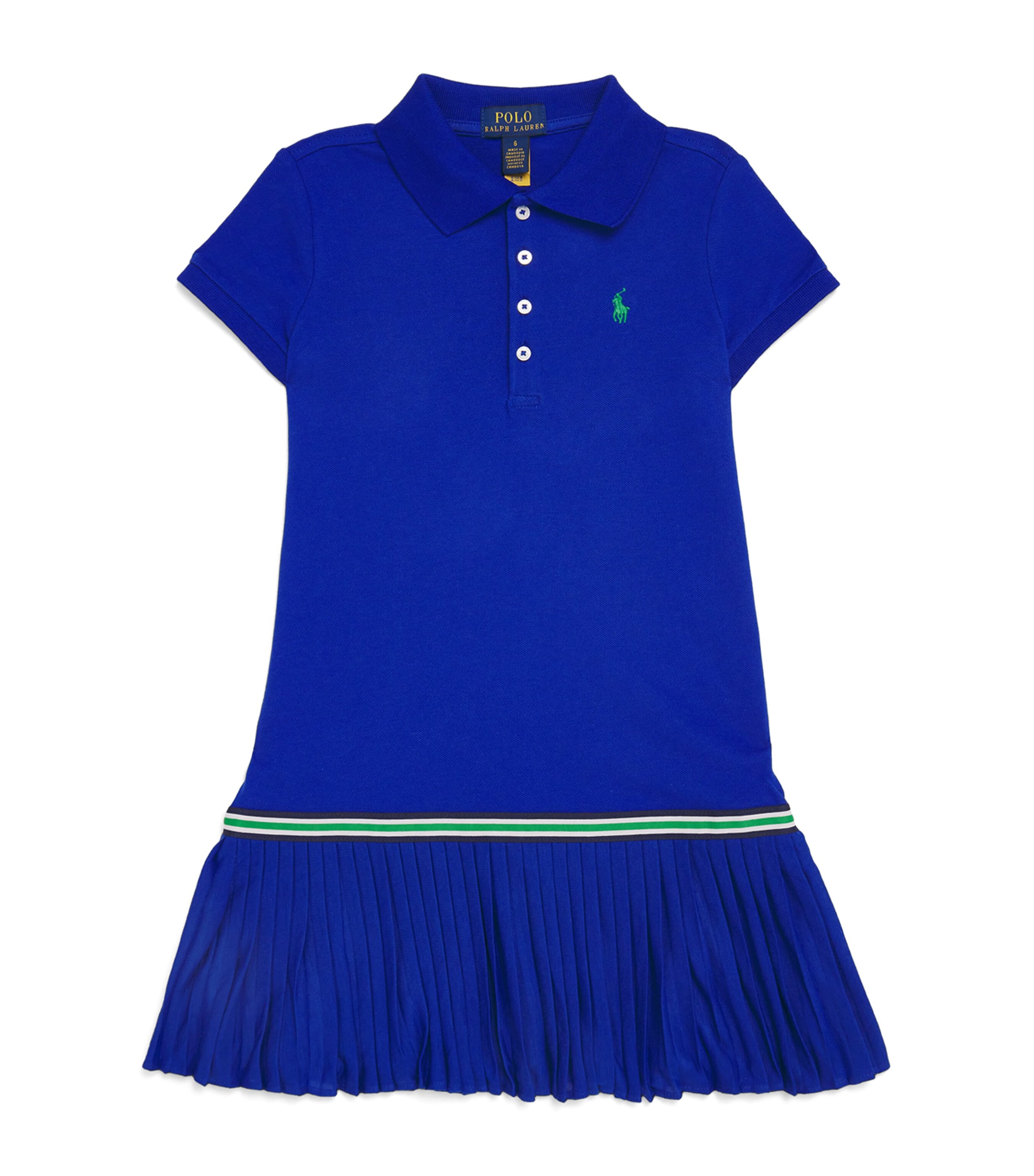 Ralph Lauren Kids Striped Polo Dress (6-14 Years) | Harrods UK