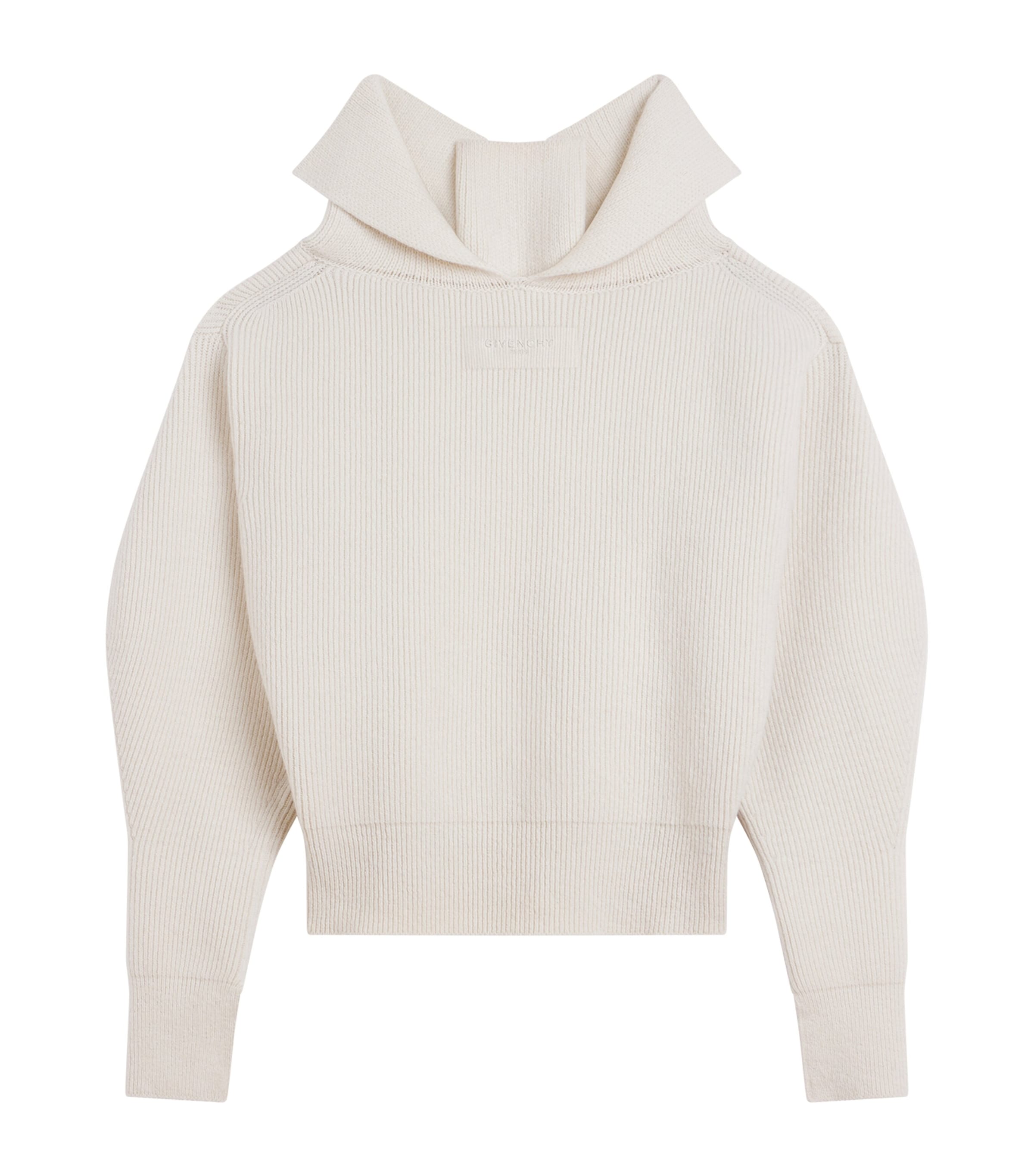 Givenchy Womens Wool-Blend Slashed Sweater Image 6