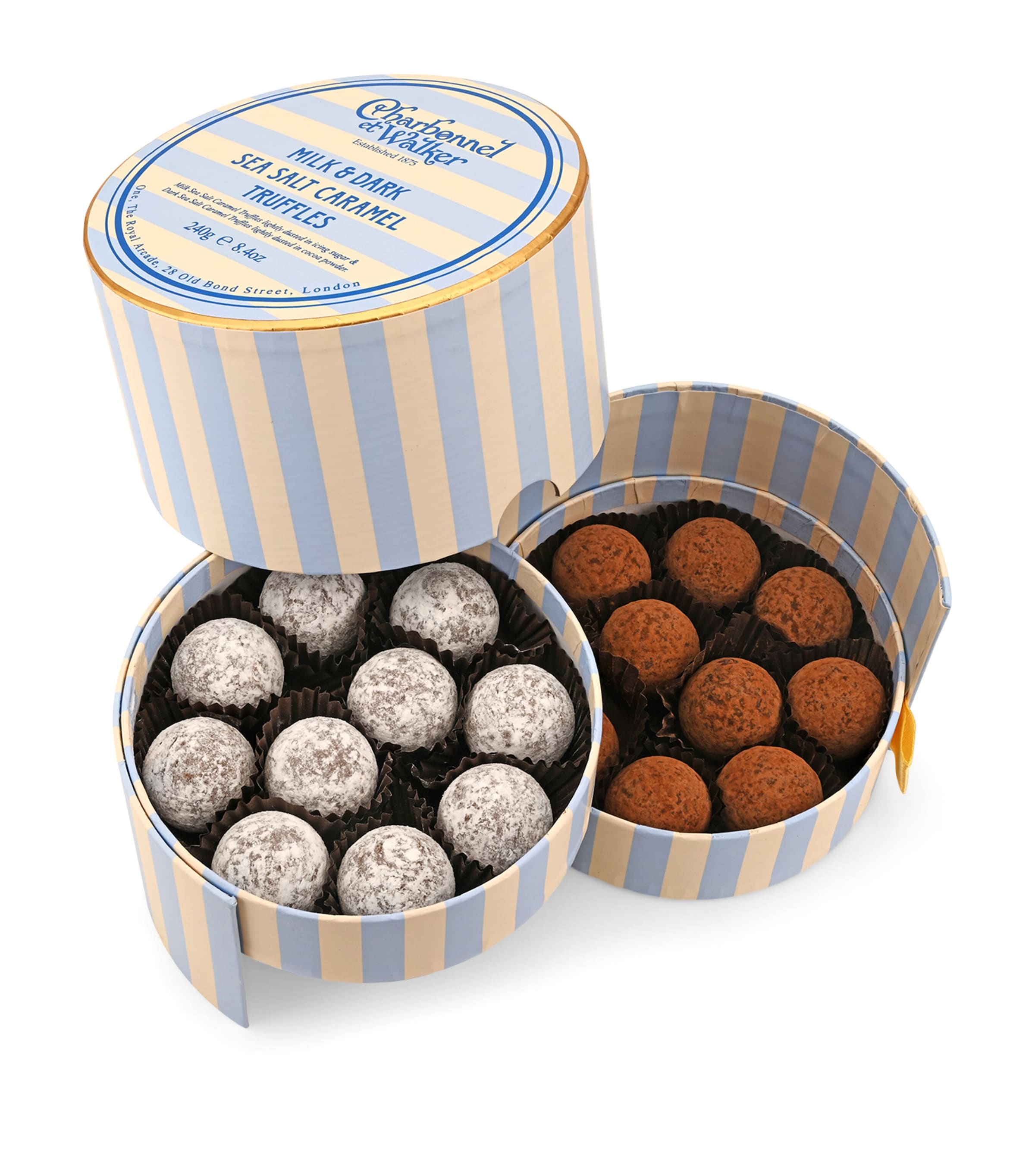 Charbonnel et Walker Milk and Dark Sea Salt Caramel Truffles (240g) Image 2