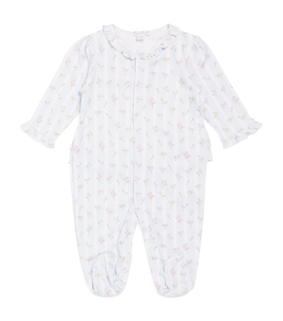 Pima Cotton Bouquets All-In-One (Newborn-9 Months) K480LIGHT BLUE Image 1