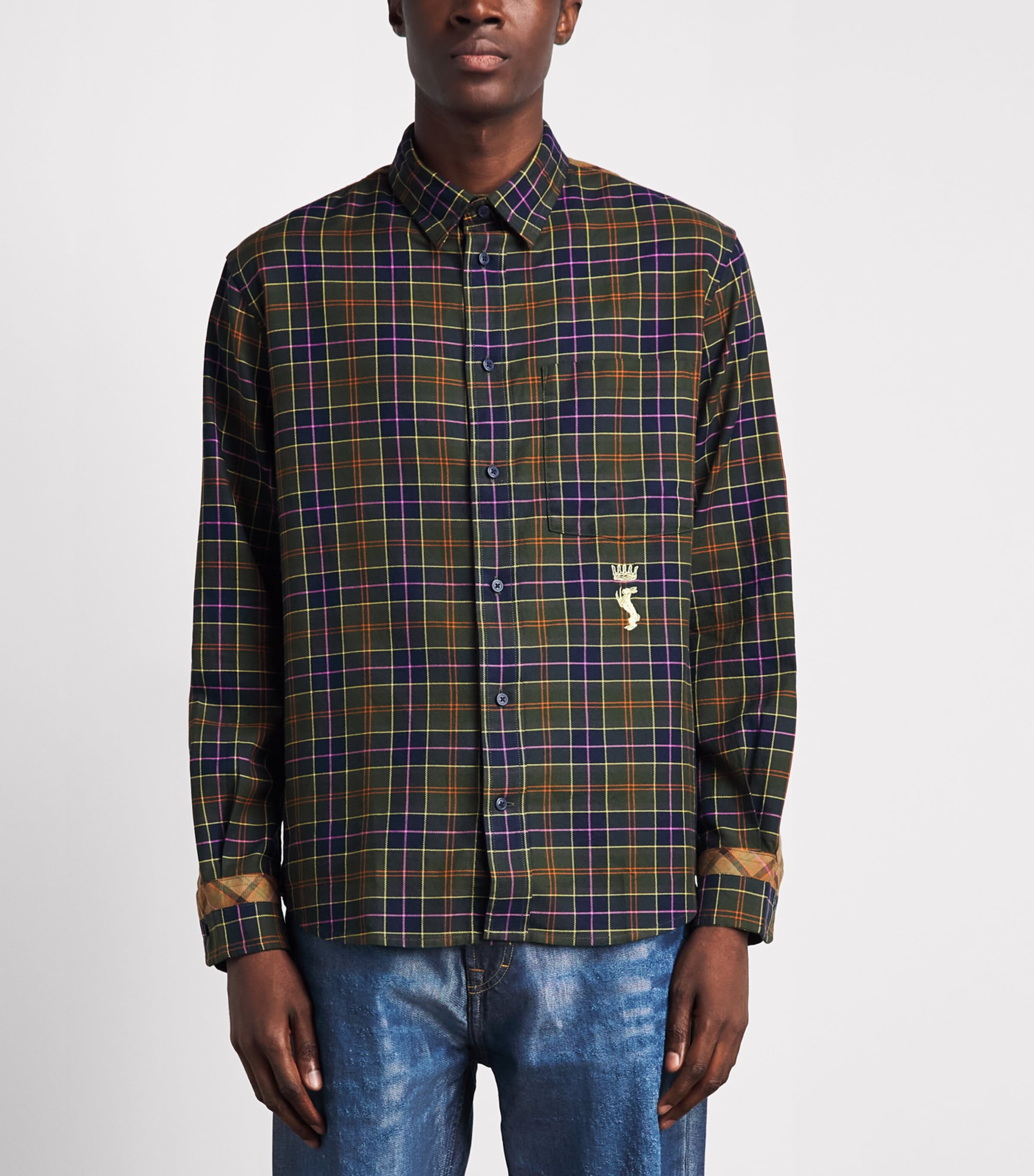 Barbour Mens x Paul Smith Cotton Tartan Shirt Ps Classic Image 4