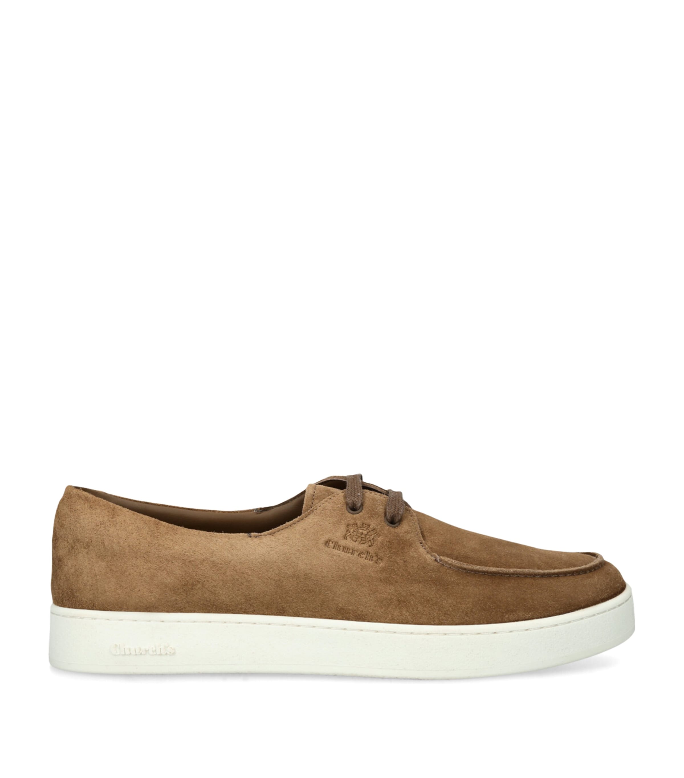 Church's Suede Longsight Slip-on Sneakers In Beige