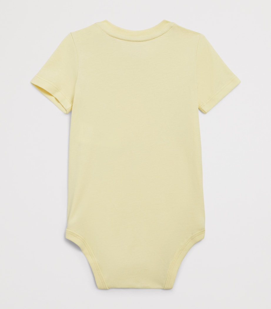 Ralph Lauren Kids Sailing Polo Bear Bodysuit (0-12 Months) T Brd Yllw Image 2