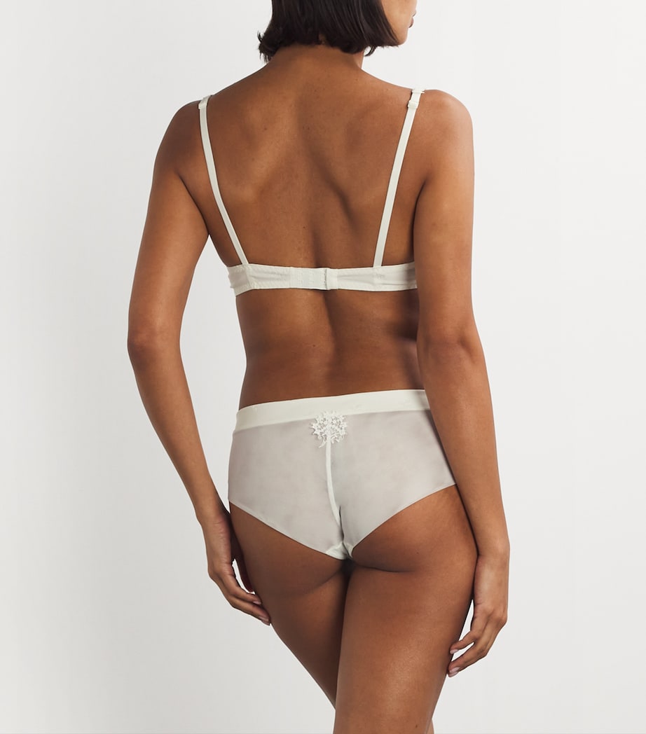 Lace Wish Half-Cup Bra 030 NATURAL Image 3