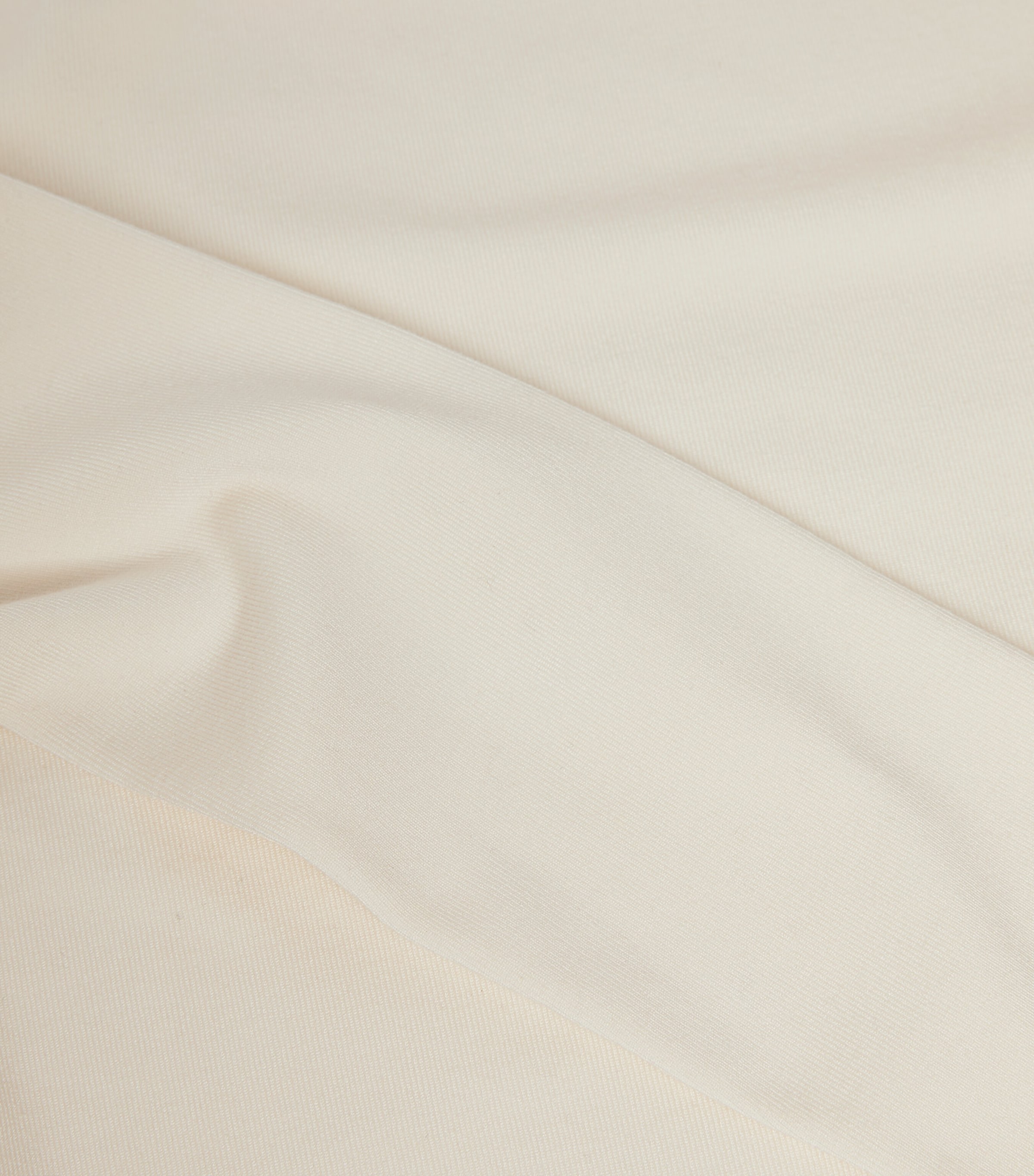 Silk Stretch High Neck Top IVORY Image 1