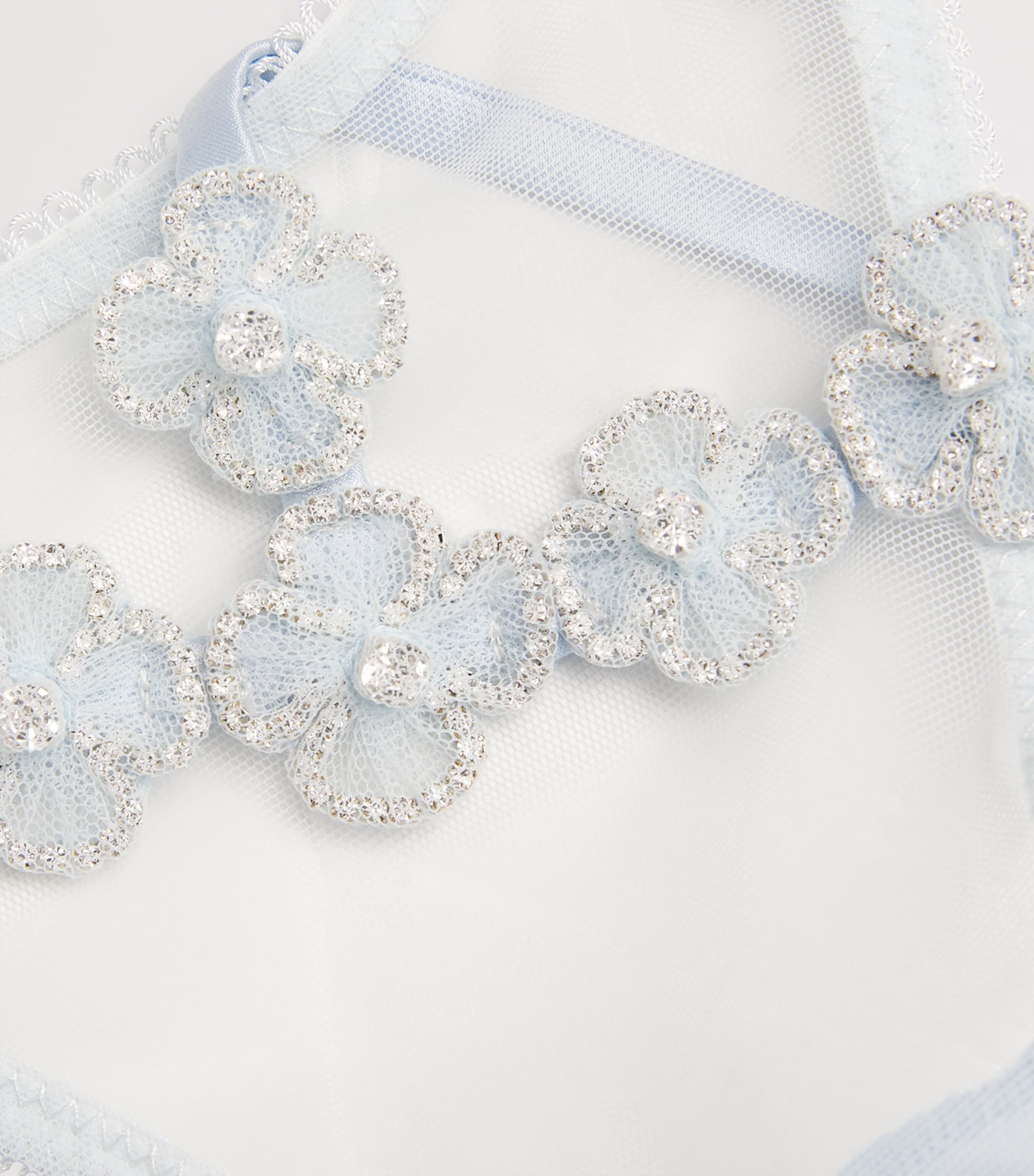 Silk-Blend Chouchou Thong GLACE/GLACE Image 2