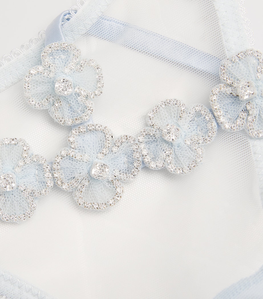 Silk-Blend Chouchou Thong GLACE/GLACE Image 2