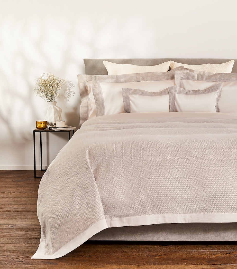 Avalon Super King Flat Sheet (270cm x 300cm) GLACIER Image 1