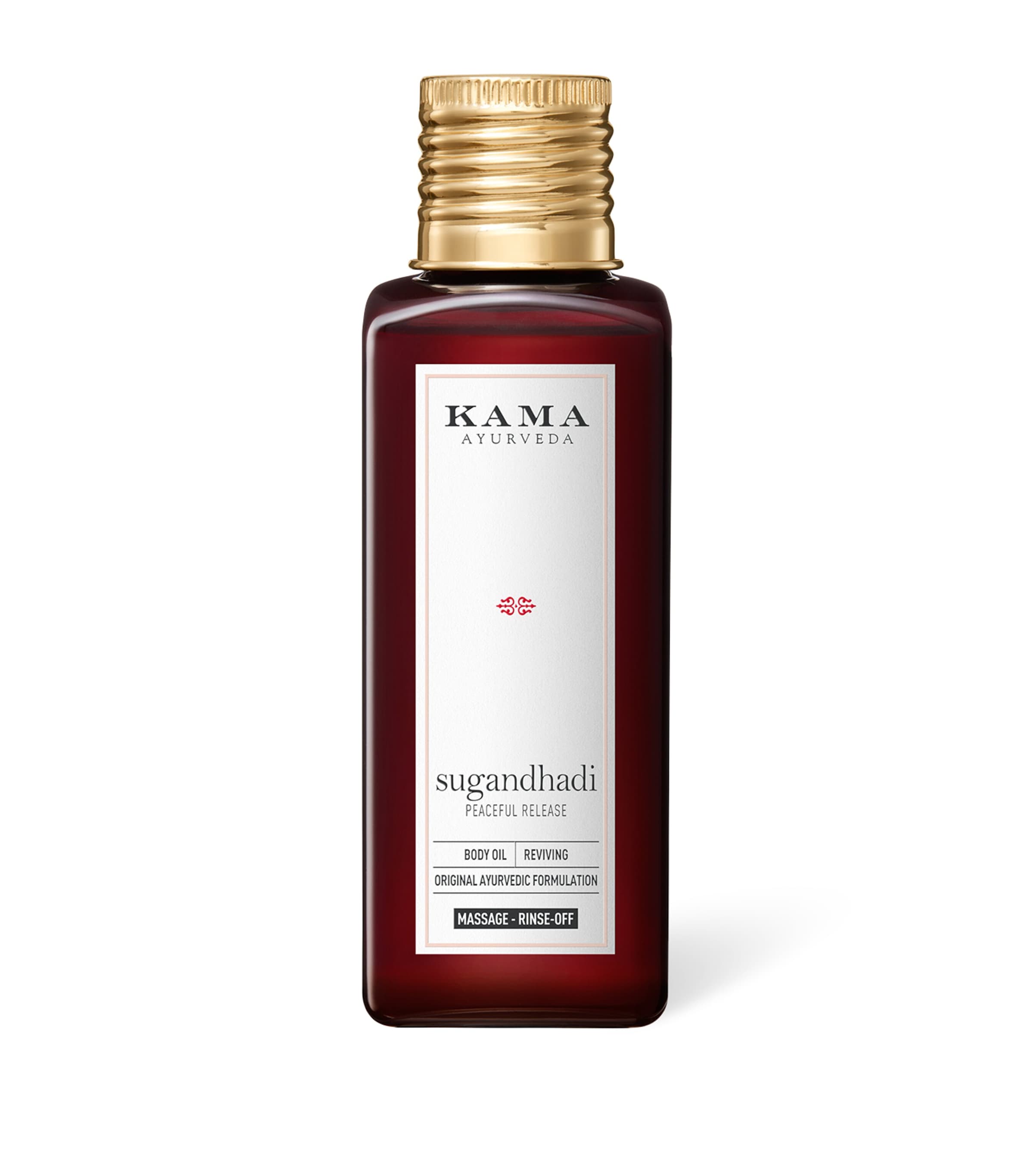 Kama Ayrveda Sugandhadi Massaging Body Oil In White