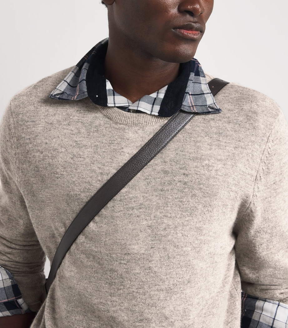 Wool-Cashmere Waterbury Sweater MIST Image 6