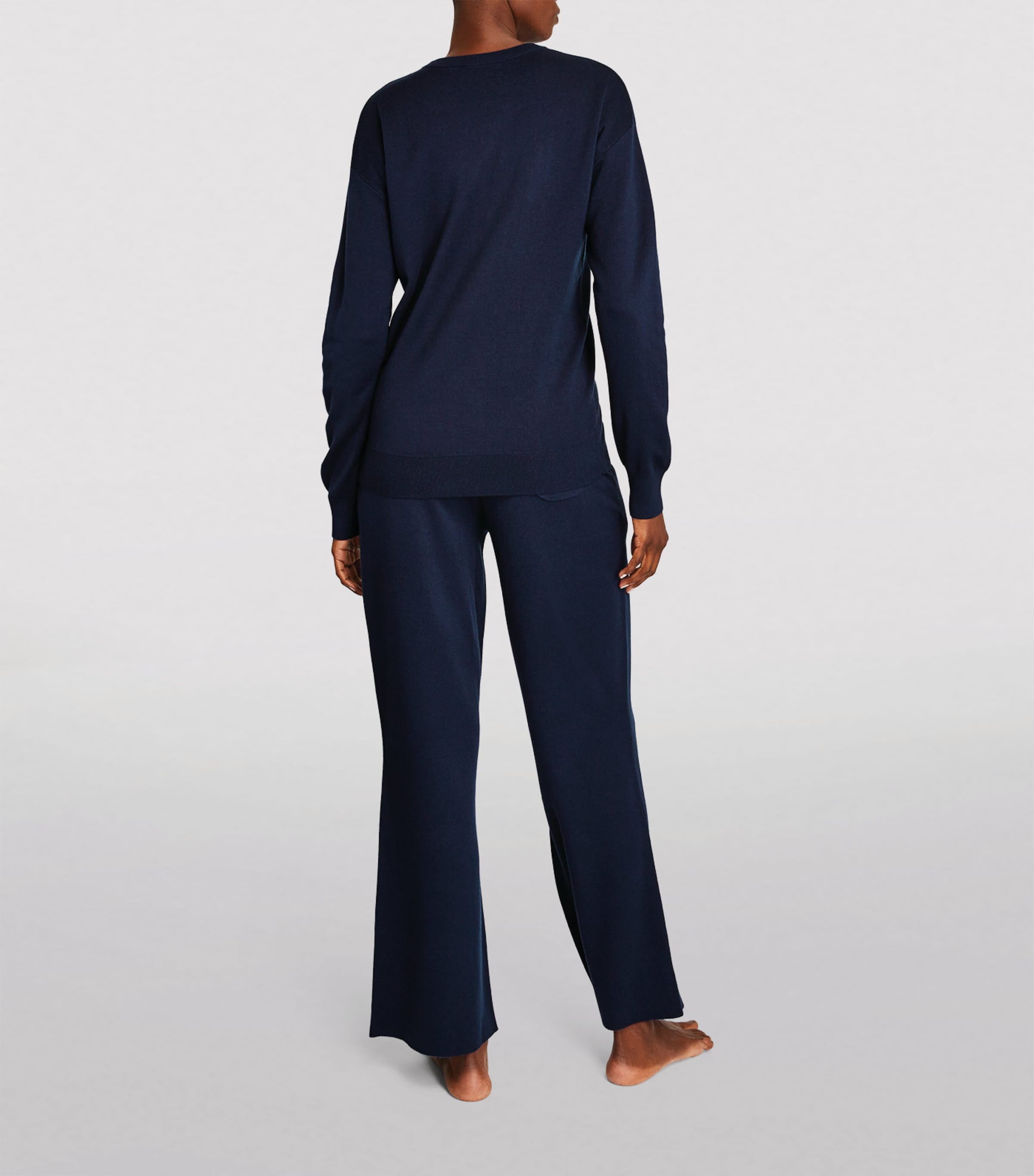 Silk-Blend Carmel Tracksuit PARIS Image 3