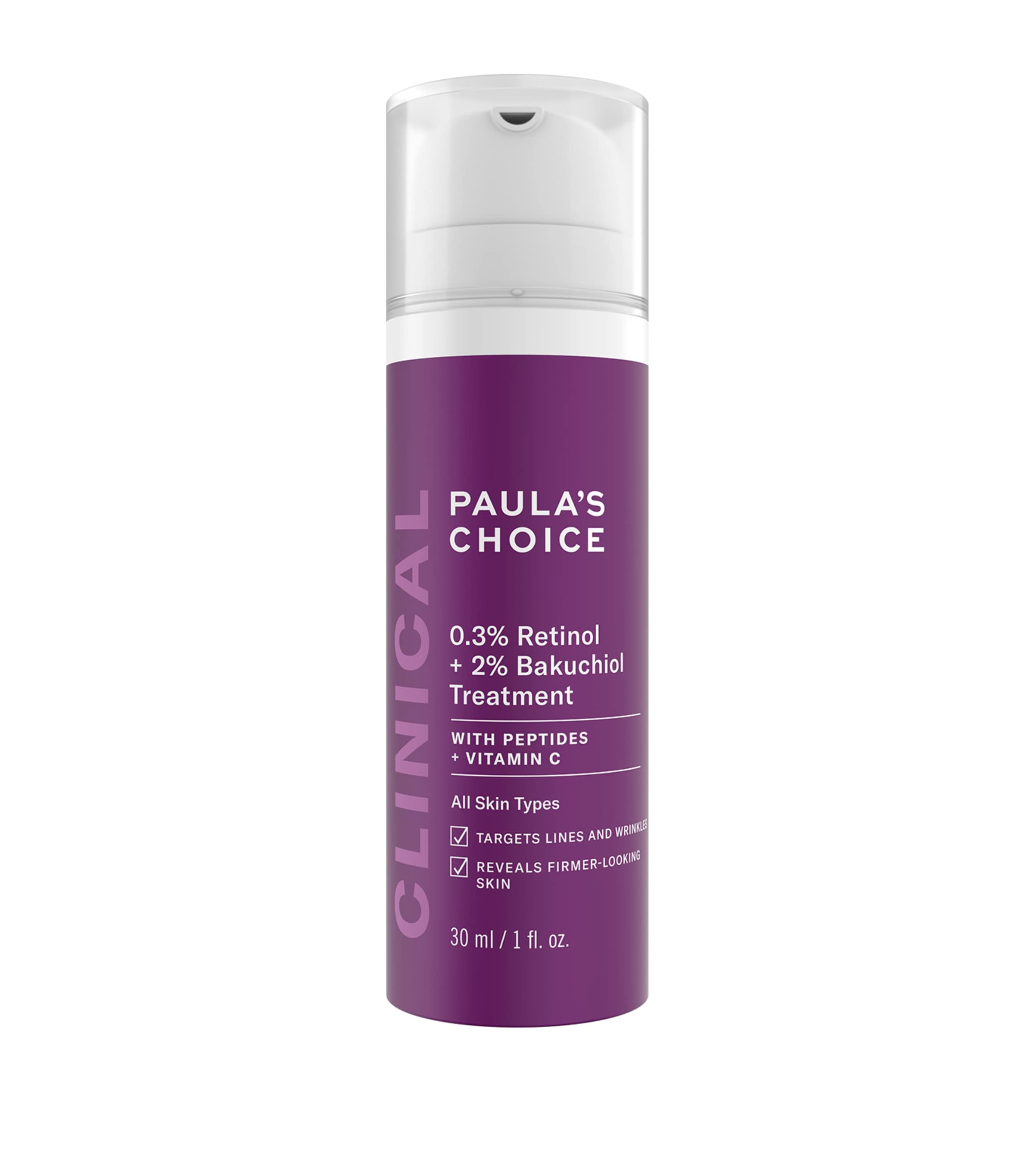 Paula's Choice Clinical 0.3% Retinol + 2% Bakuchiol Treatment