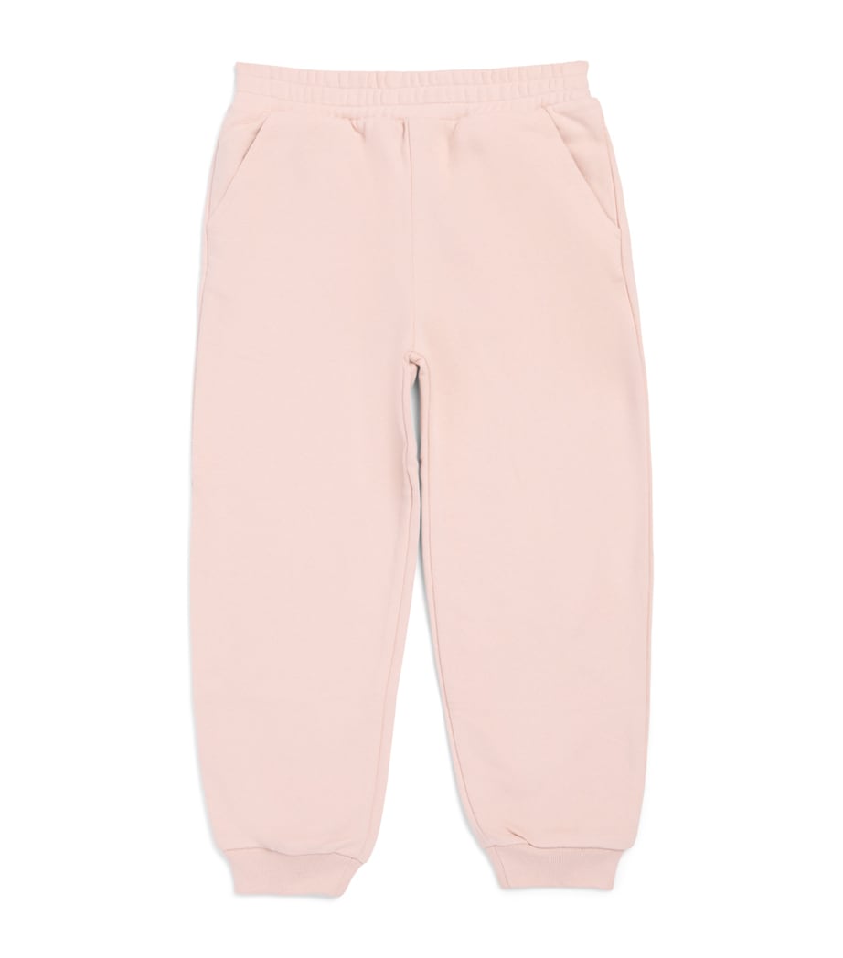 Bonton Printed Pocket Sweatpants (2-14 Years) Rose Bacon Image 1