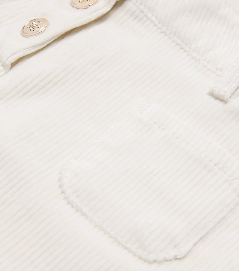 Velvet Straight Trousers 13 NACRE Image 3