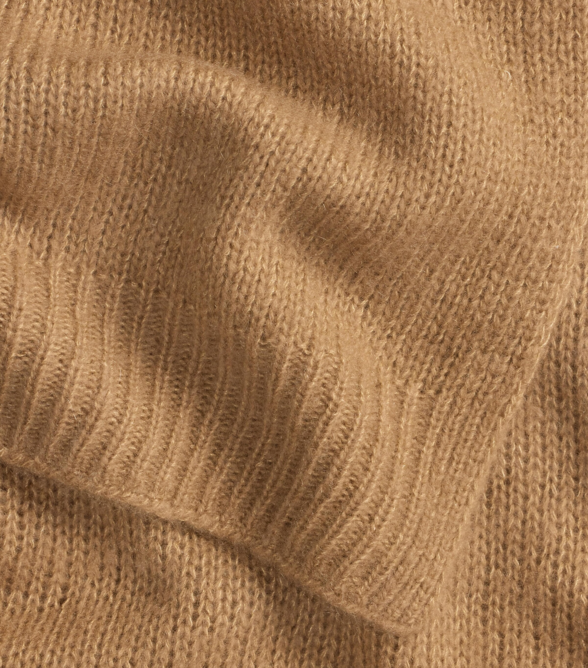 Cashmere-Blend Jersey Scarf CAMEL Image 3