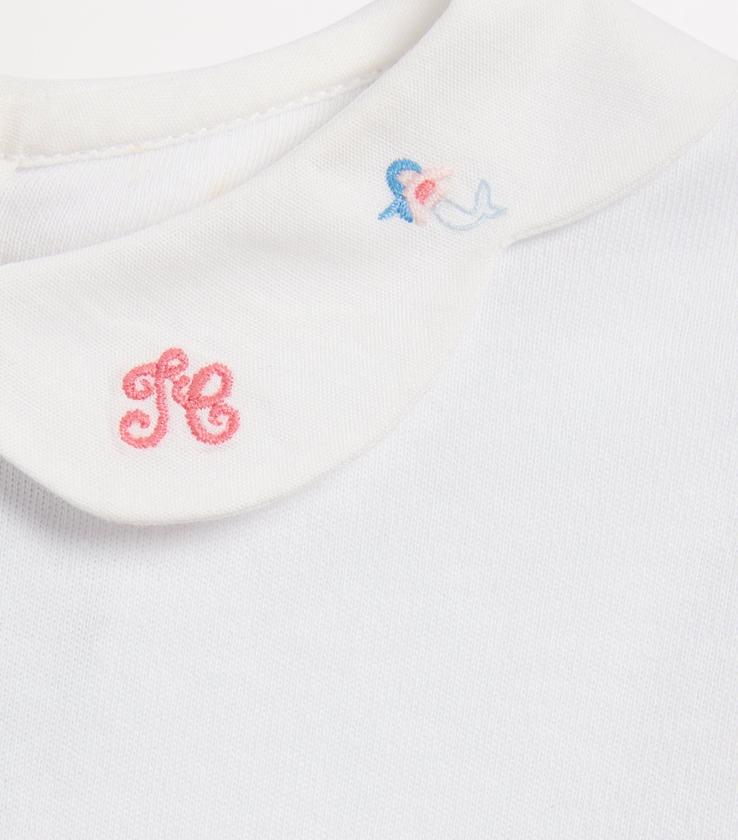 Embroidered All-In-One (3-18 Months) CORAIL Image 3