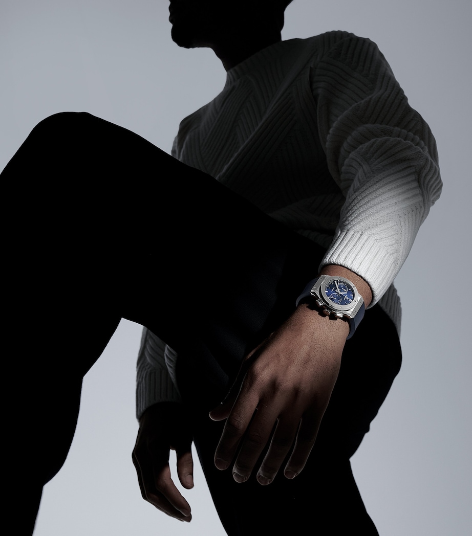 Titanium Classic Fusion Chronograph Watch 45mm BLACK Image 2