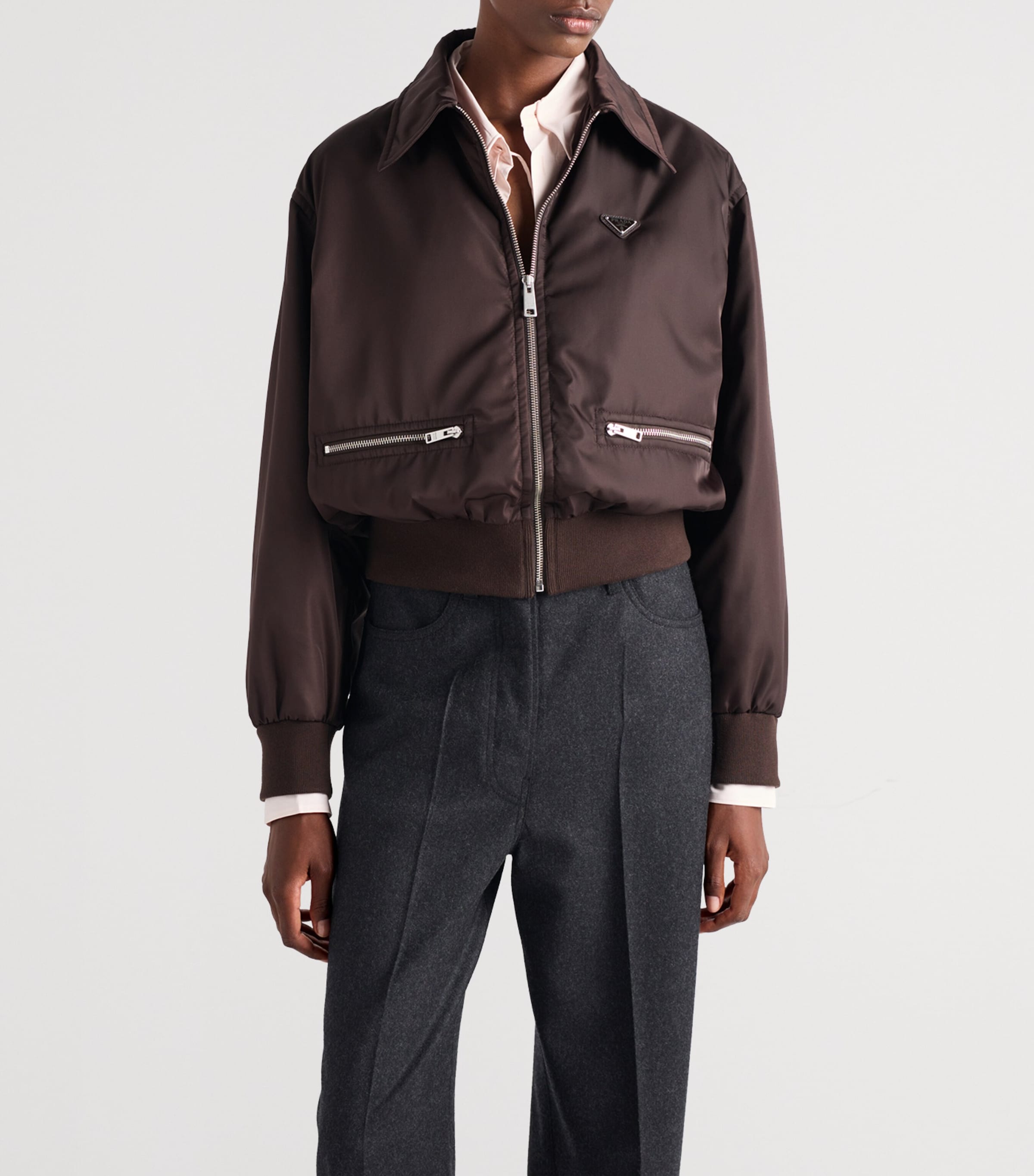 Re-Nylon Blouson Bomber Jacket F0003 Image 3