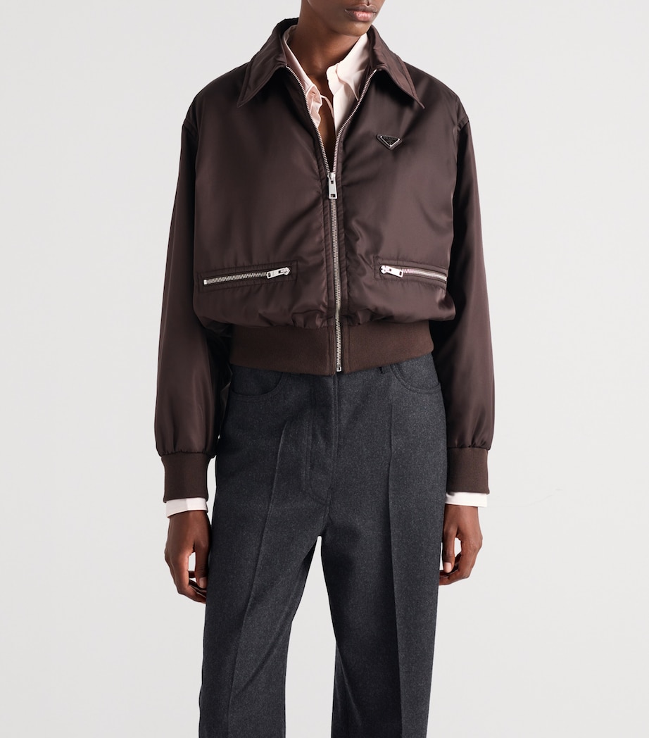 Re-Nylon Blouson Bomber Jacket F0003 Image 3