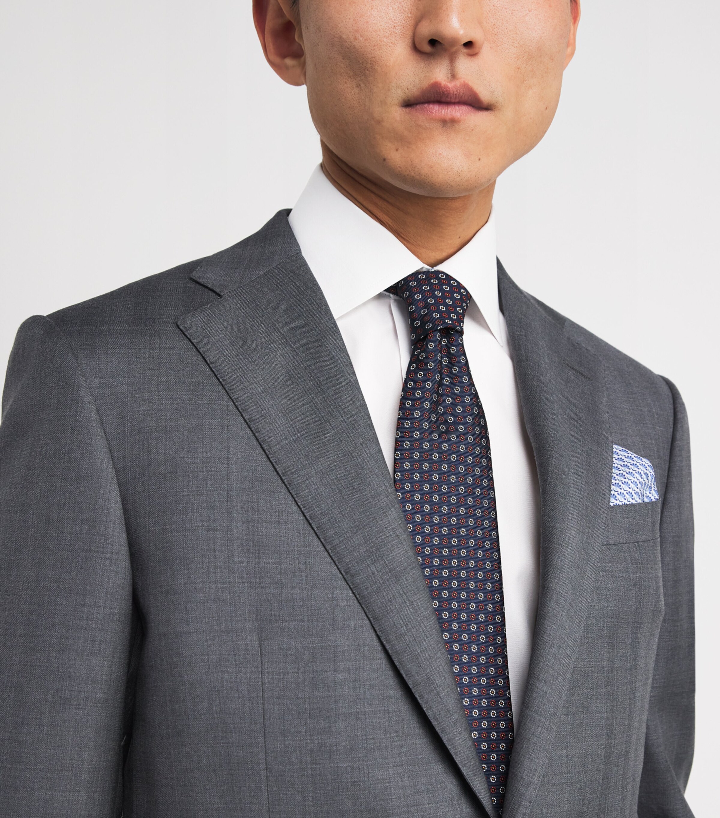 Signature Twill Contrast Shirt 0WHITE Image 6