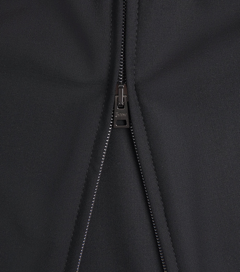 Two-Way Zip Jacket 9300 BLACK Image 5