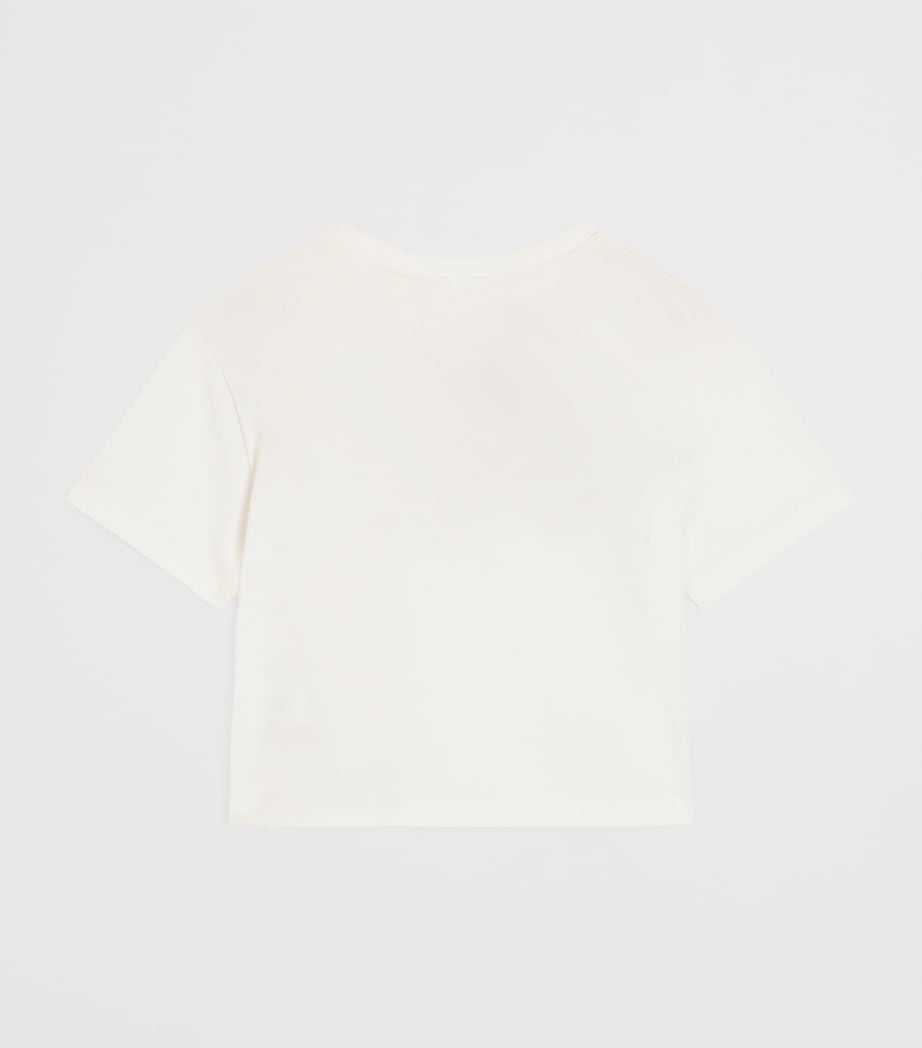 Dolce&Gabbana Kids Carretto Print T-Shirt (8-12 Years) White Image 2