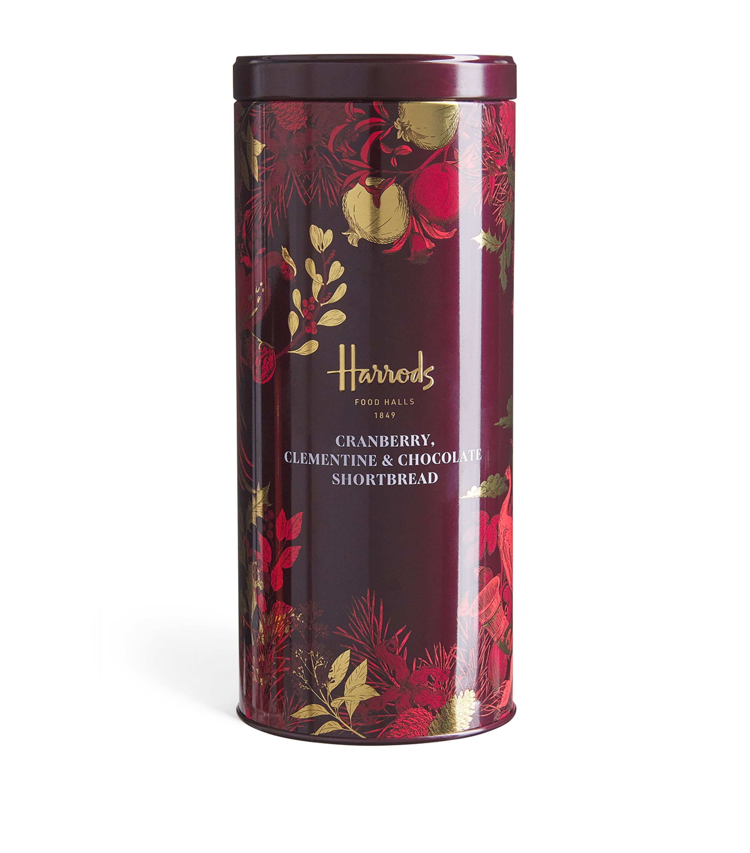 Milk-Coated Cranberry, Clementine & Chocolate Chip Shortbread Biscuits (200g) NO COLOUR Image 1