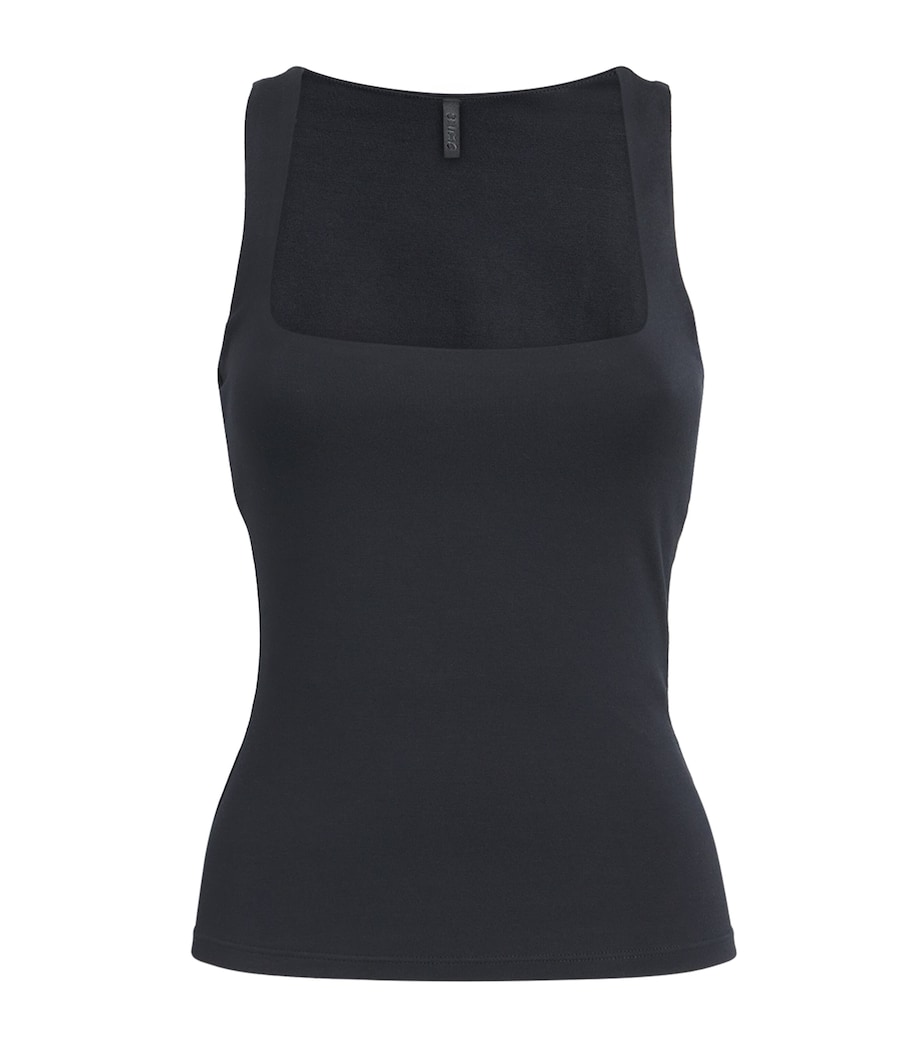 Smooth Layers Square-Neck Cami Top OBSIDIAN Image 1