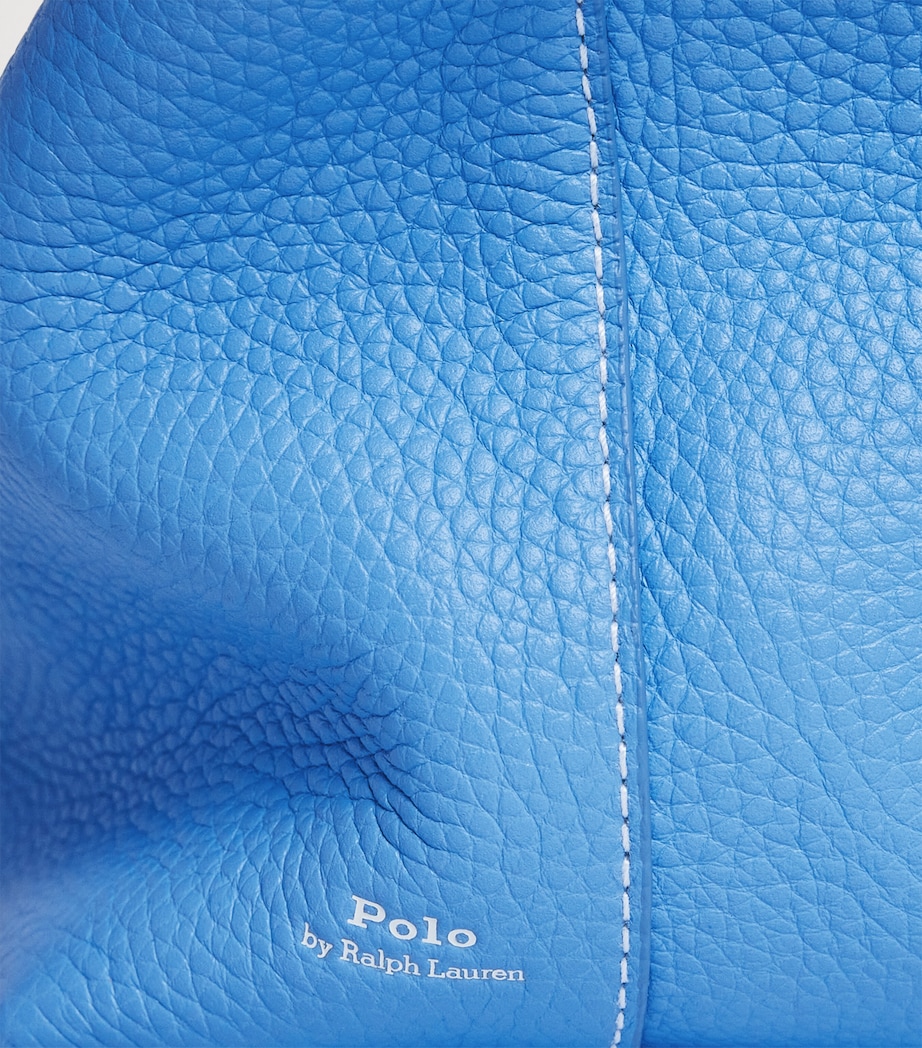 Mini Leather Polo Play Cross-Body Bag BABY BLUE Image 6