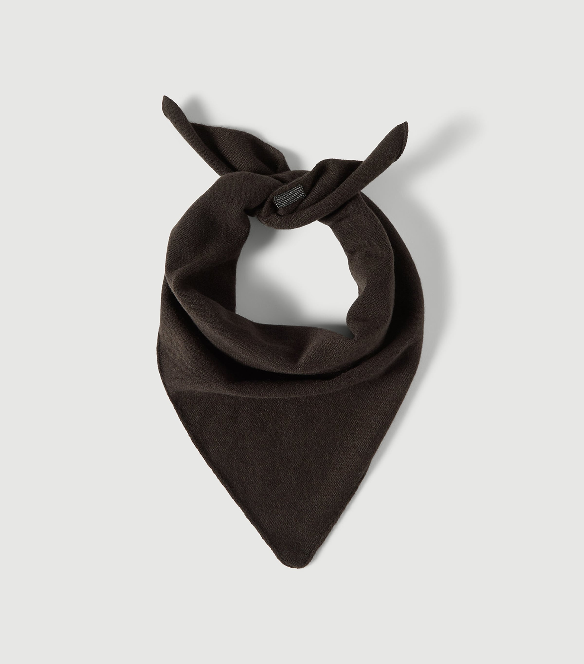 Brunello Cucinelli Womens Cashmere Scarf Coffee Image 2