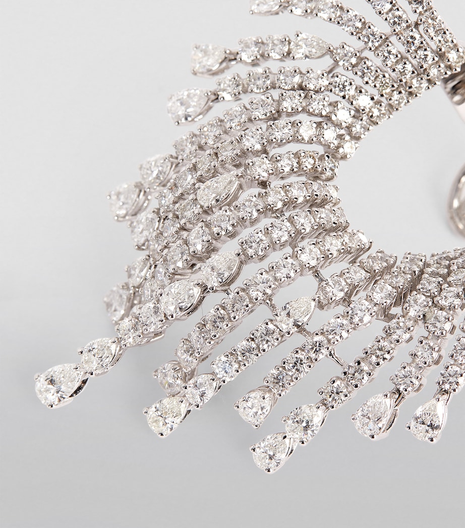 White Gold Diamond Inside Out Ring NO COLOUR Image 6