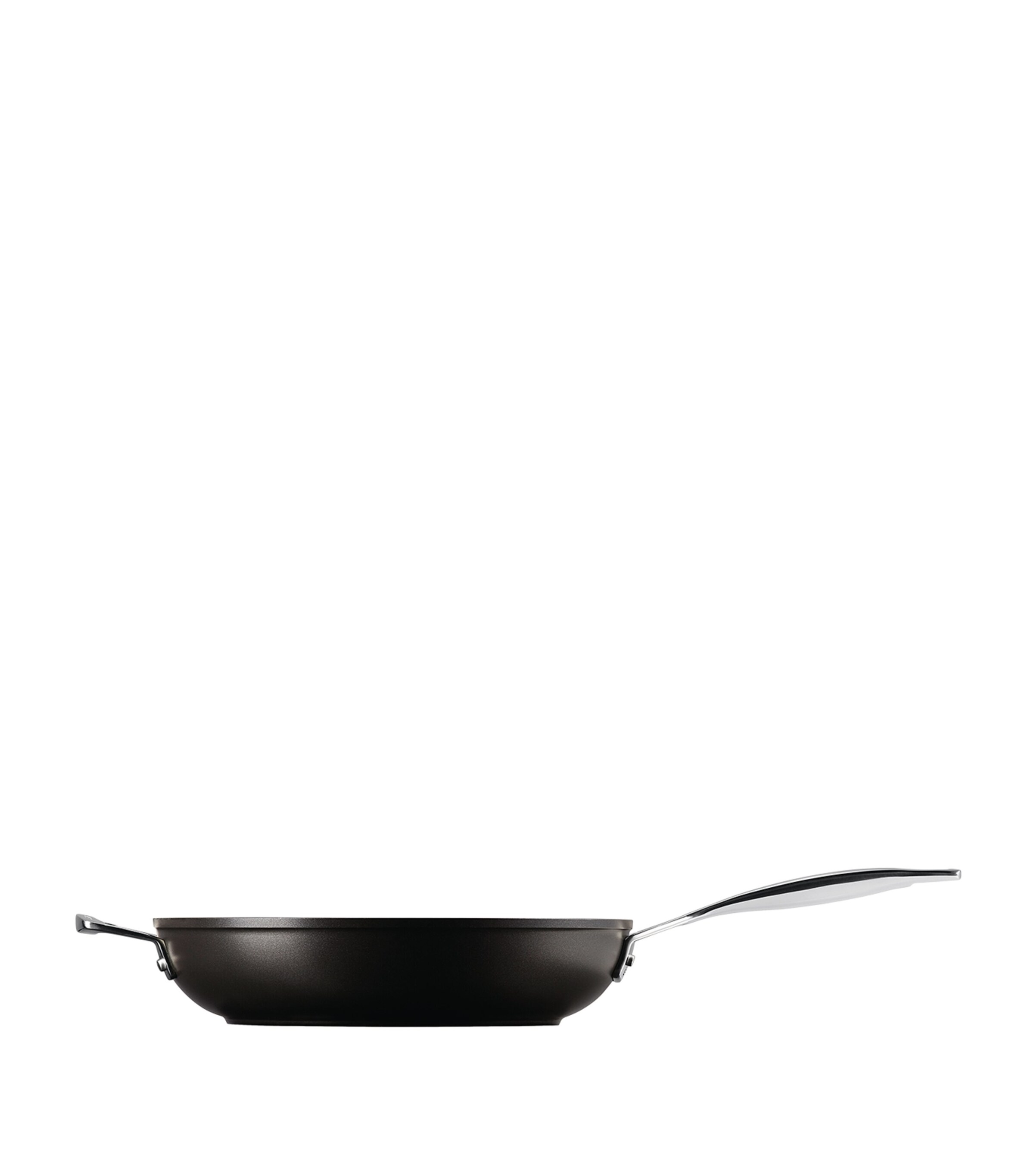 Toughened Non-Stick Deep Frying Pan (28cm) BLACK Image 3