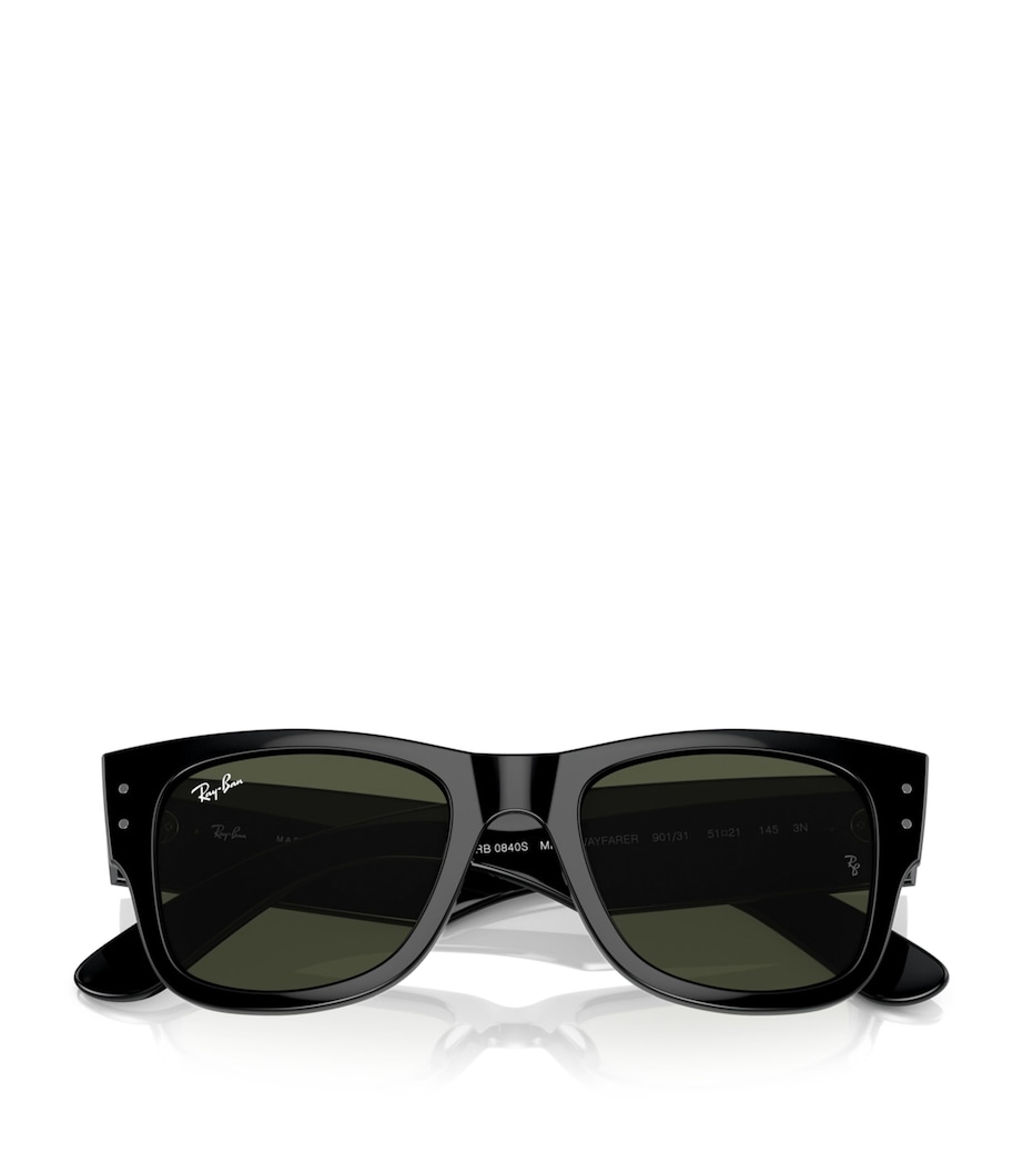 Ray-Ban Mega Wayfarer Sunglasses Black Image 1