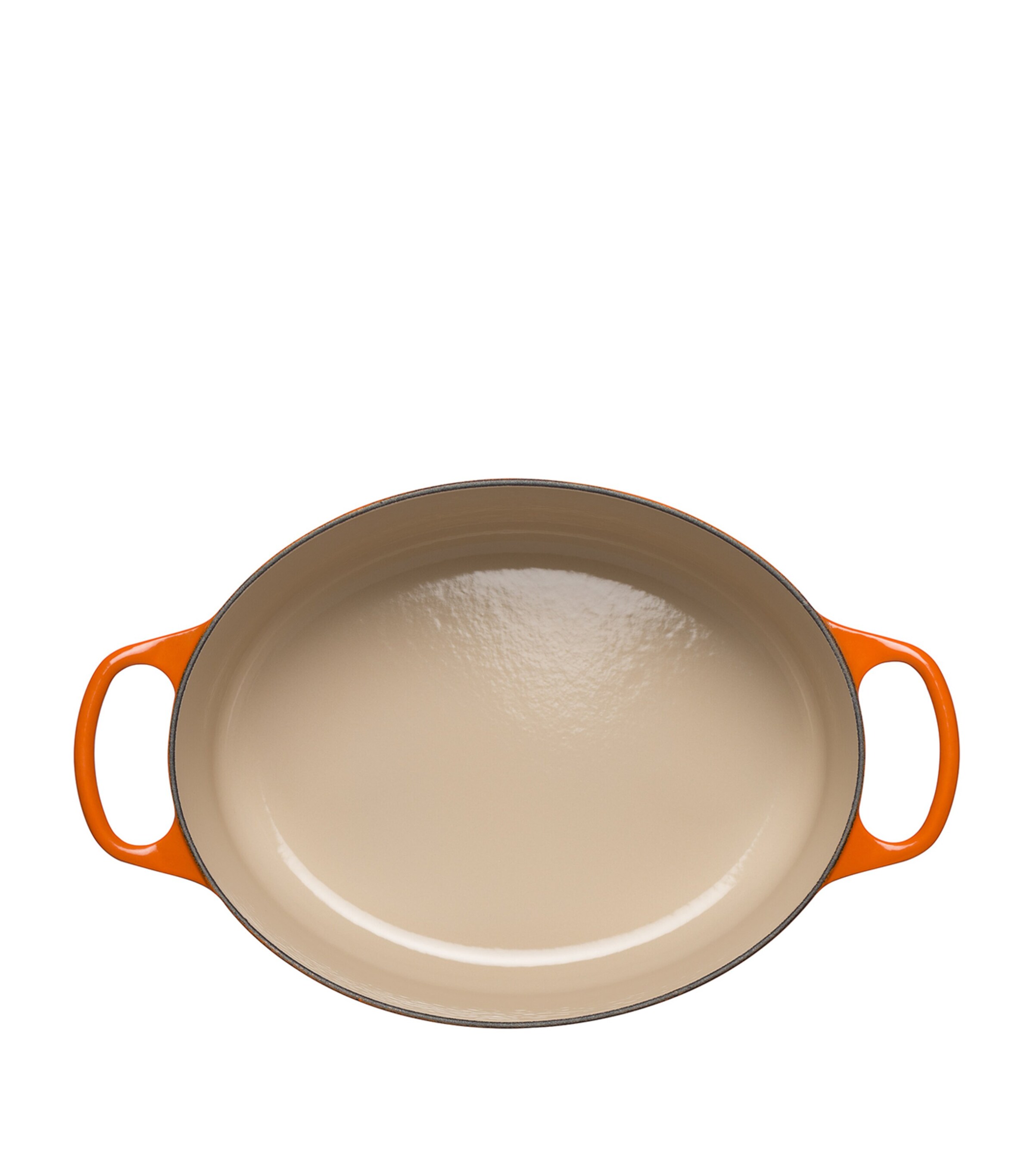 Le Creuset Cast Iron Oval Casserole Dish (29cm) Volcanic Image 2