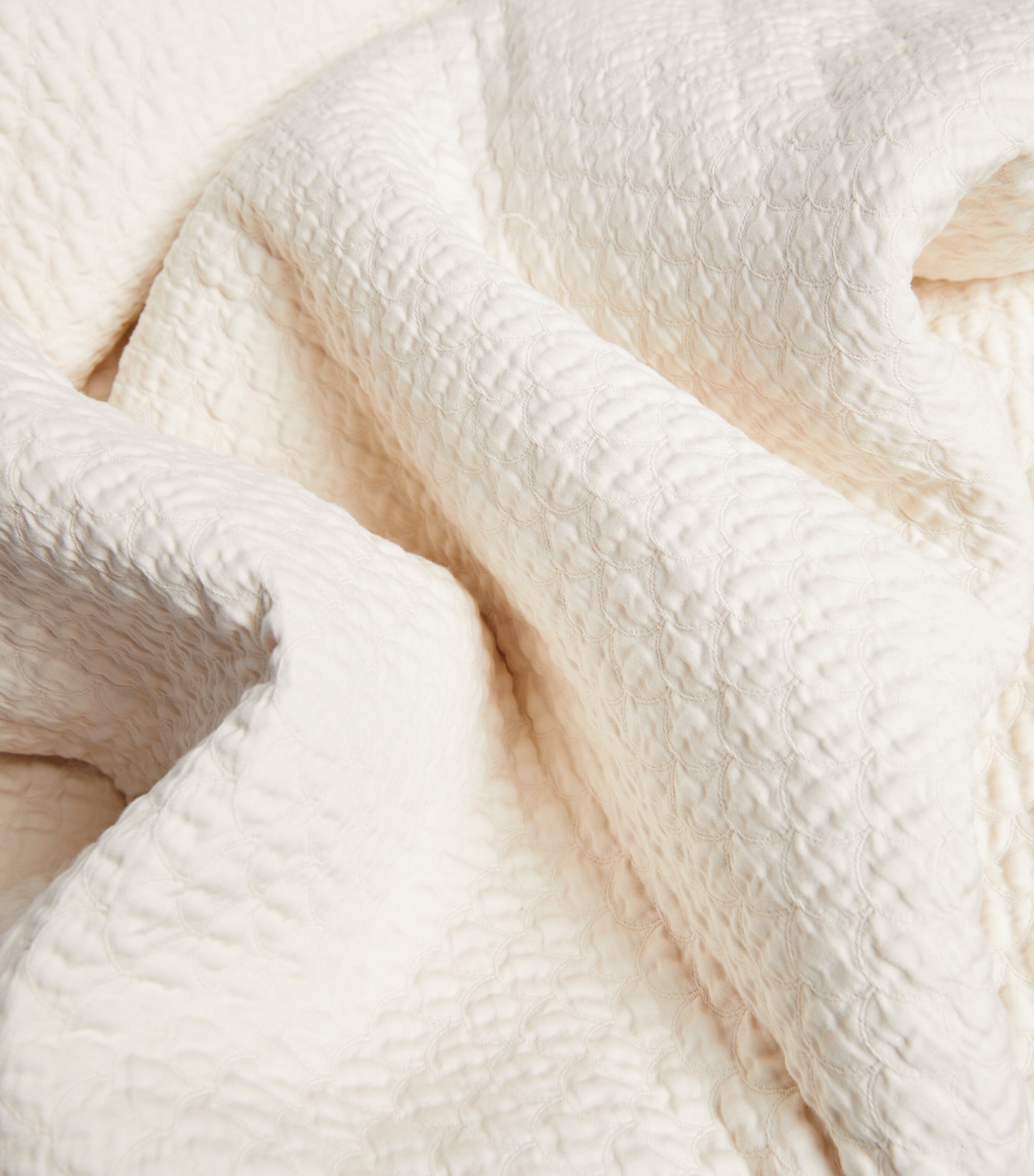 Celso De Lemos Prince Super King Bedspread (245cm x 255cm) Naturel Image 6