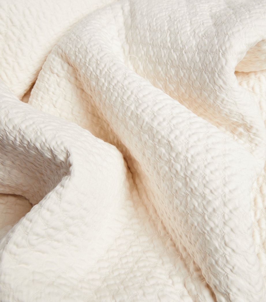 Celso De Lemos Prince Super King Bedspread (245cm x 255cm) Naturel Image 6