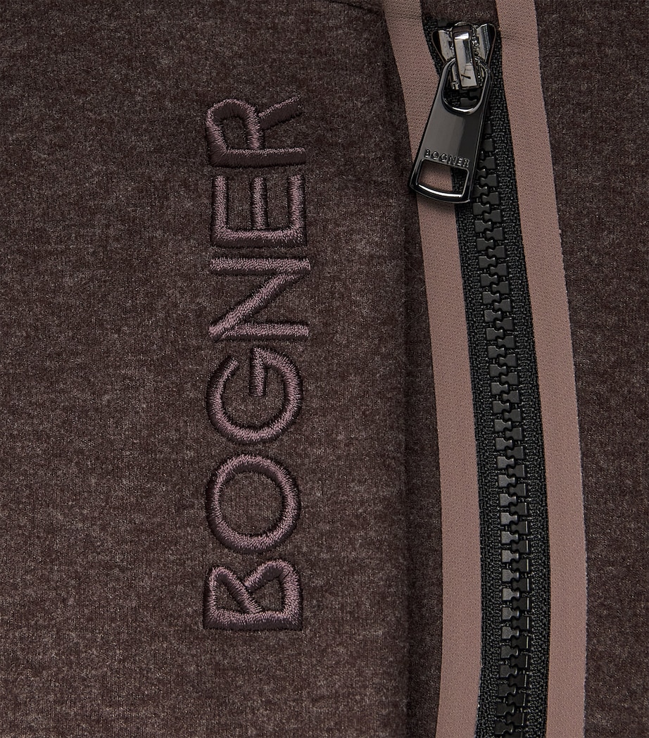 Bogner Mens Bryan Cuffed Sweatpants Fudge Image 6
