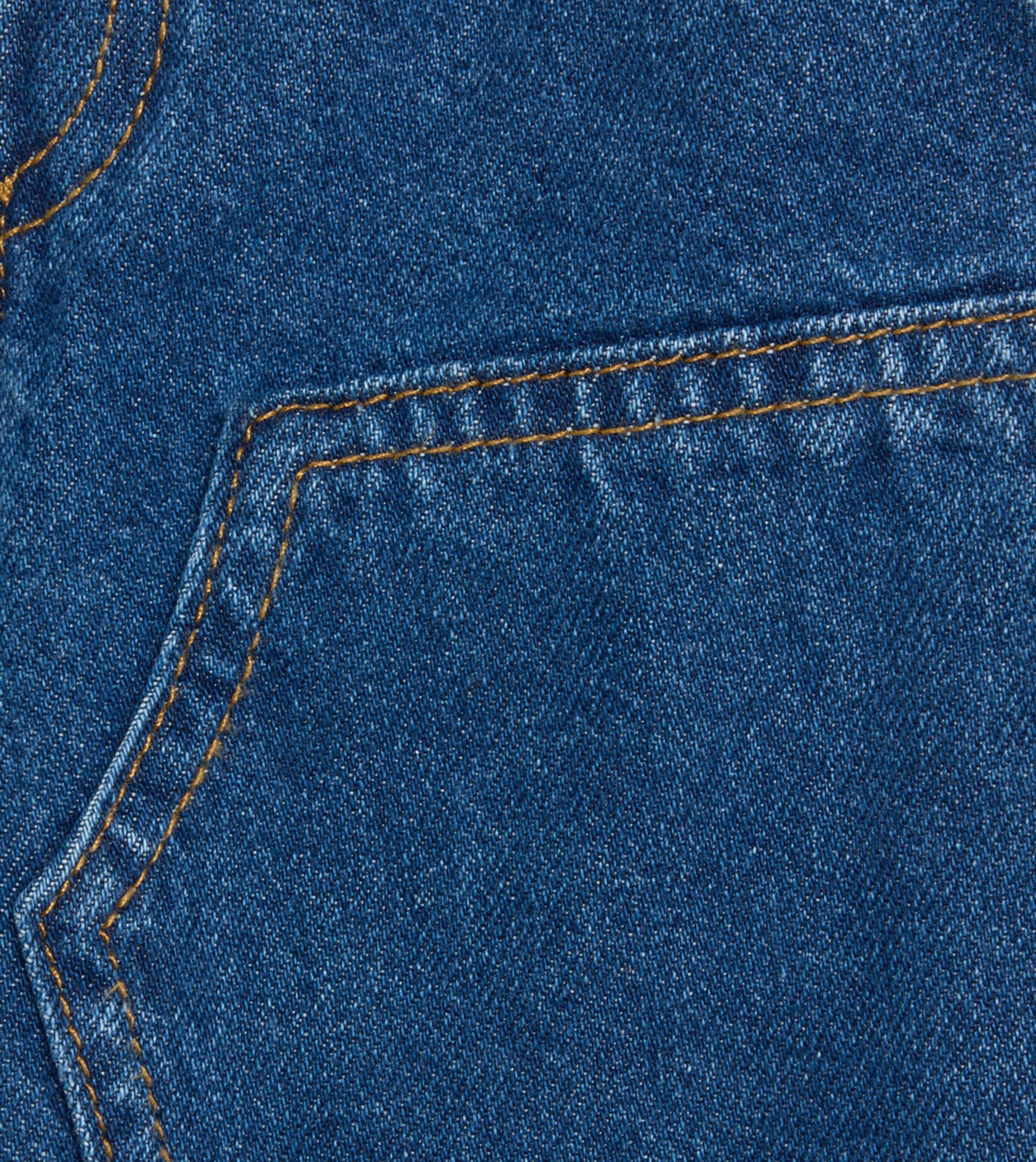 Panel Elasticated Jeans (6-36 Months) MEDIUM BLUE DENIM Image 2