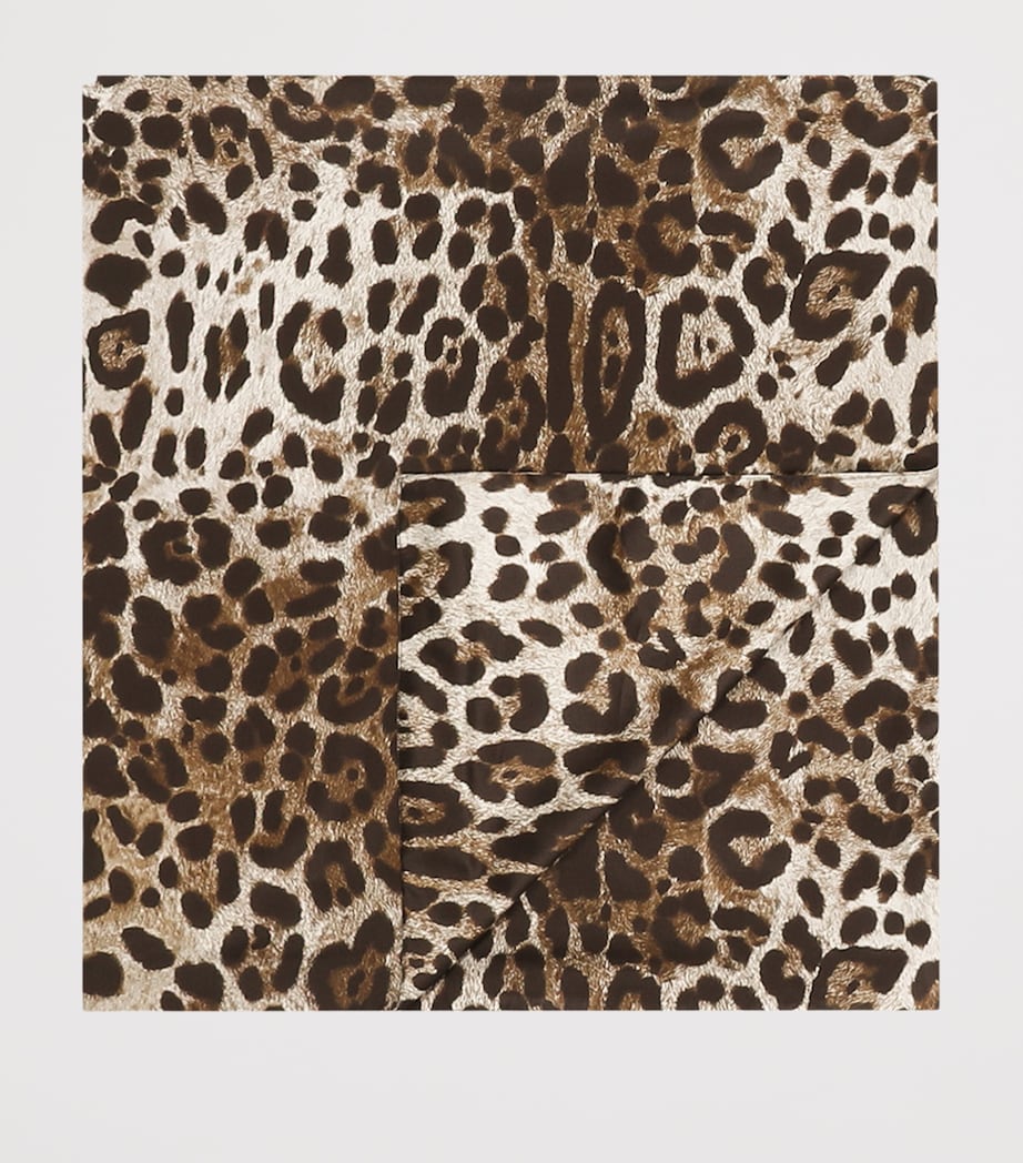 Cotton Leopard King Duvet Cover (260cm x 220cm) UL003-LEOPARDO Image 2