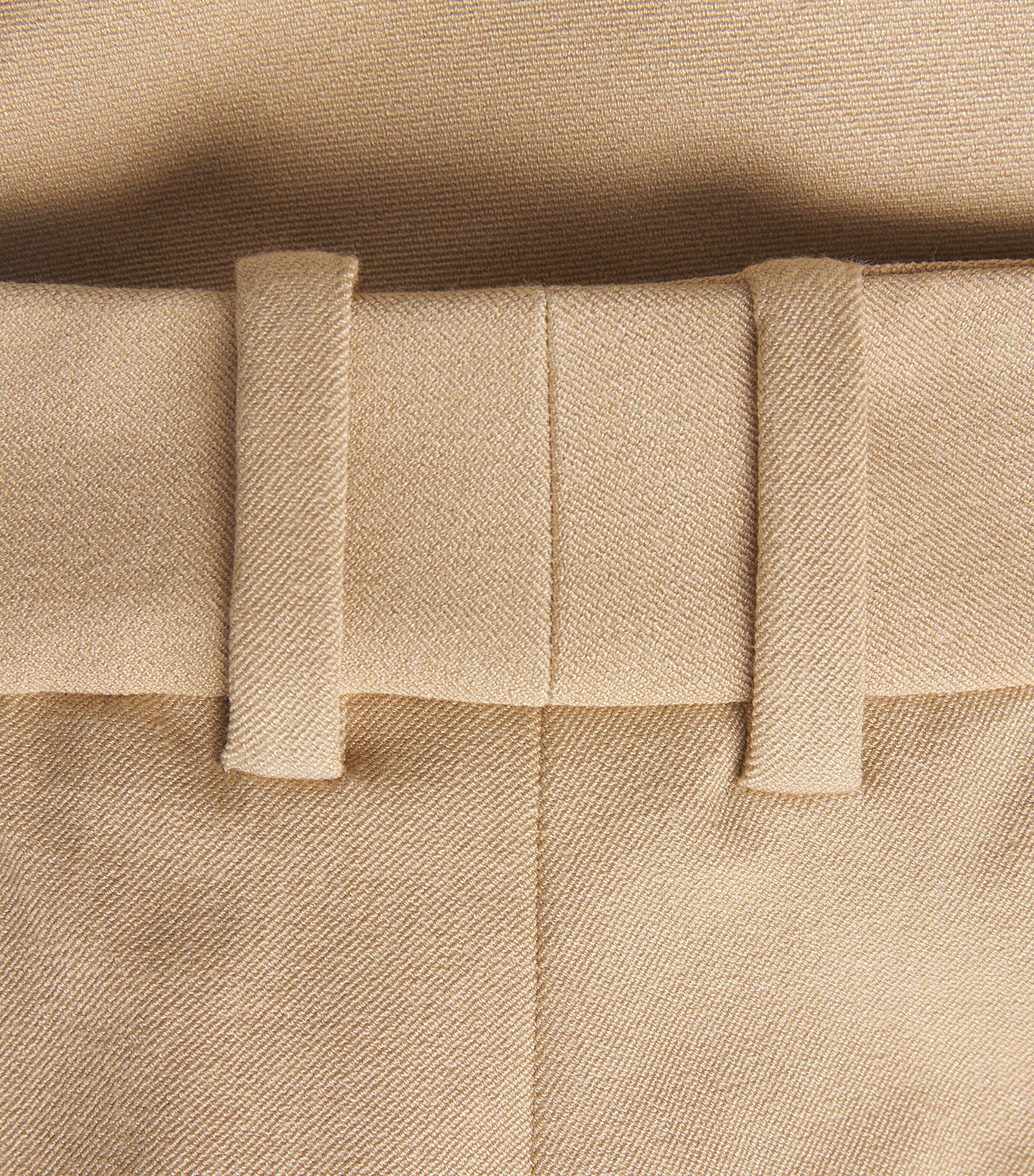 Joseph Womens Stretch-Gabardine Tafira Flared Trousers Powder Image 5