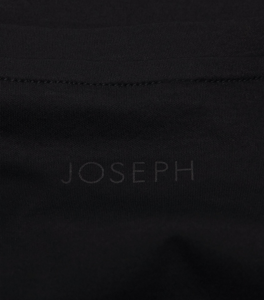 Joseph Womens Organic Cotton Livia T-Shirt Black Image 6