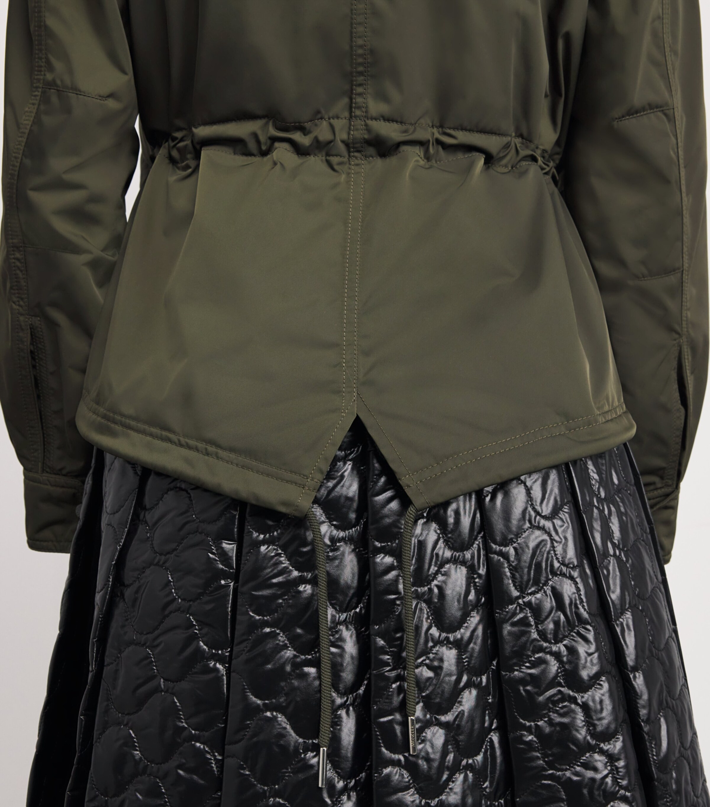 Moncler Green Water-Repellent Hooded Noizay Parka | Harrods US