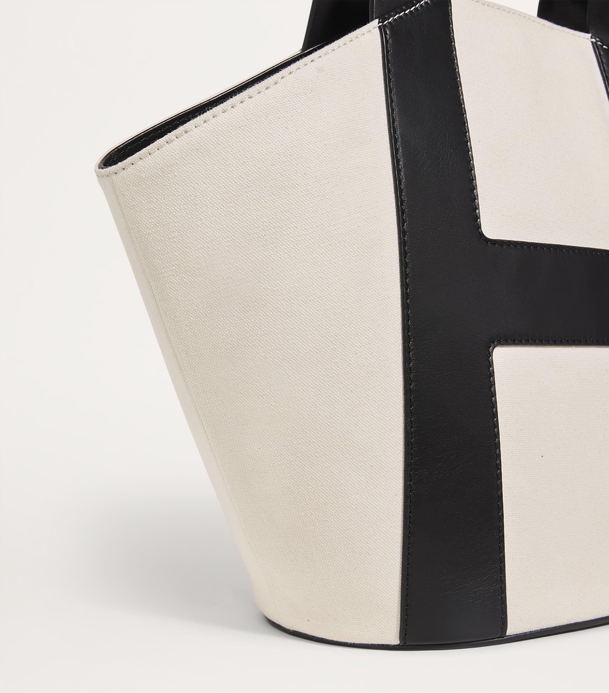 Medium Canvas Tote Bag CREAM Image 4