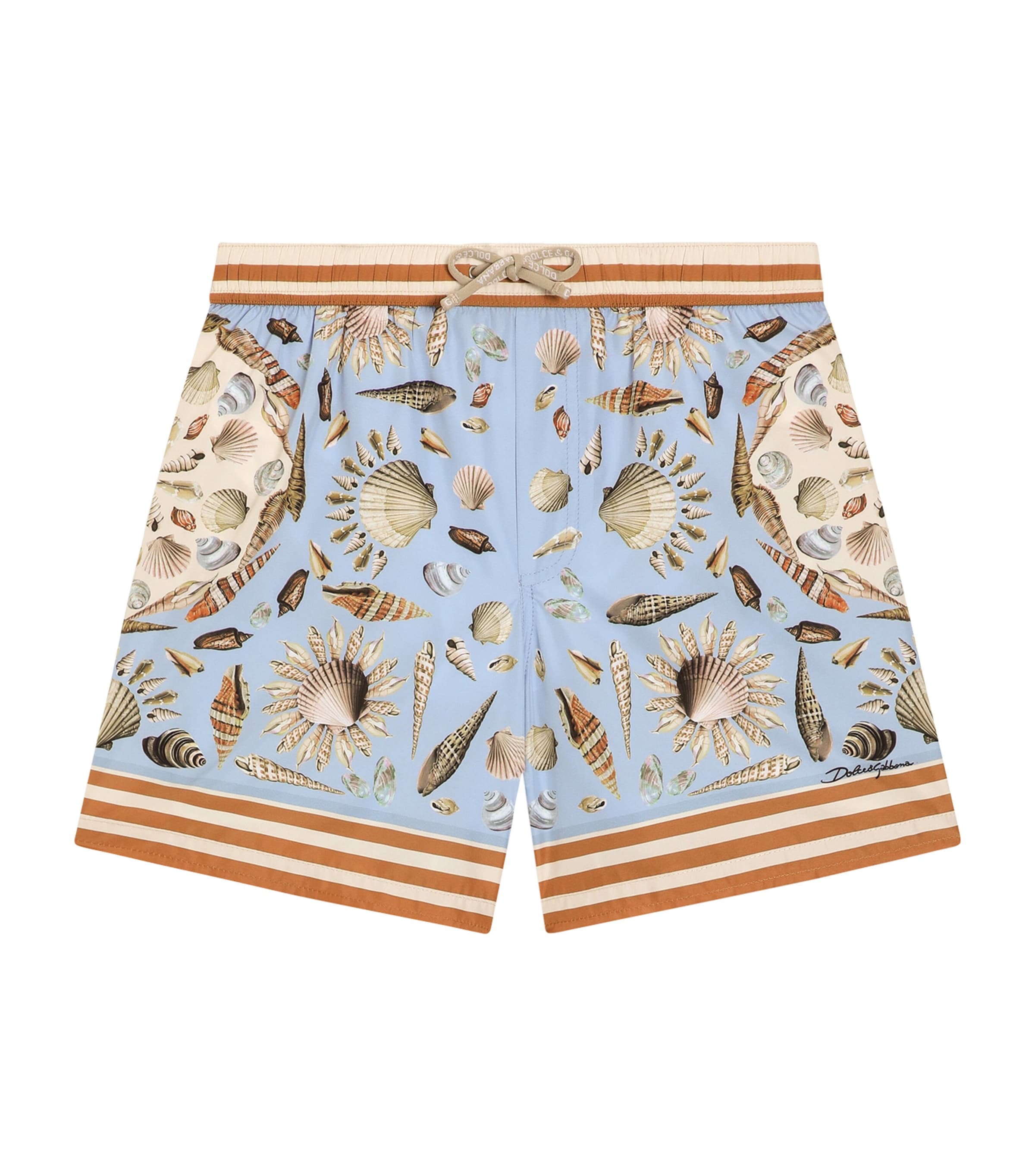 Seashell Print Swim Shorts (8-12+ Years) HC5PK-CONCHIGLI Image 1