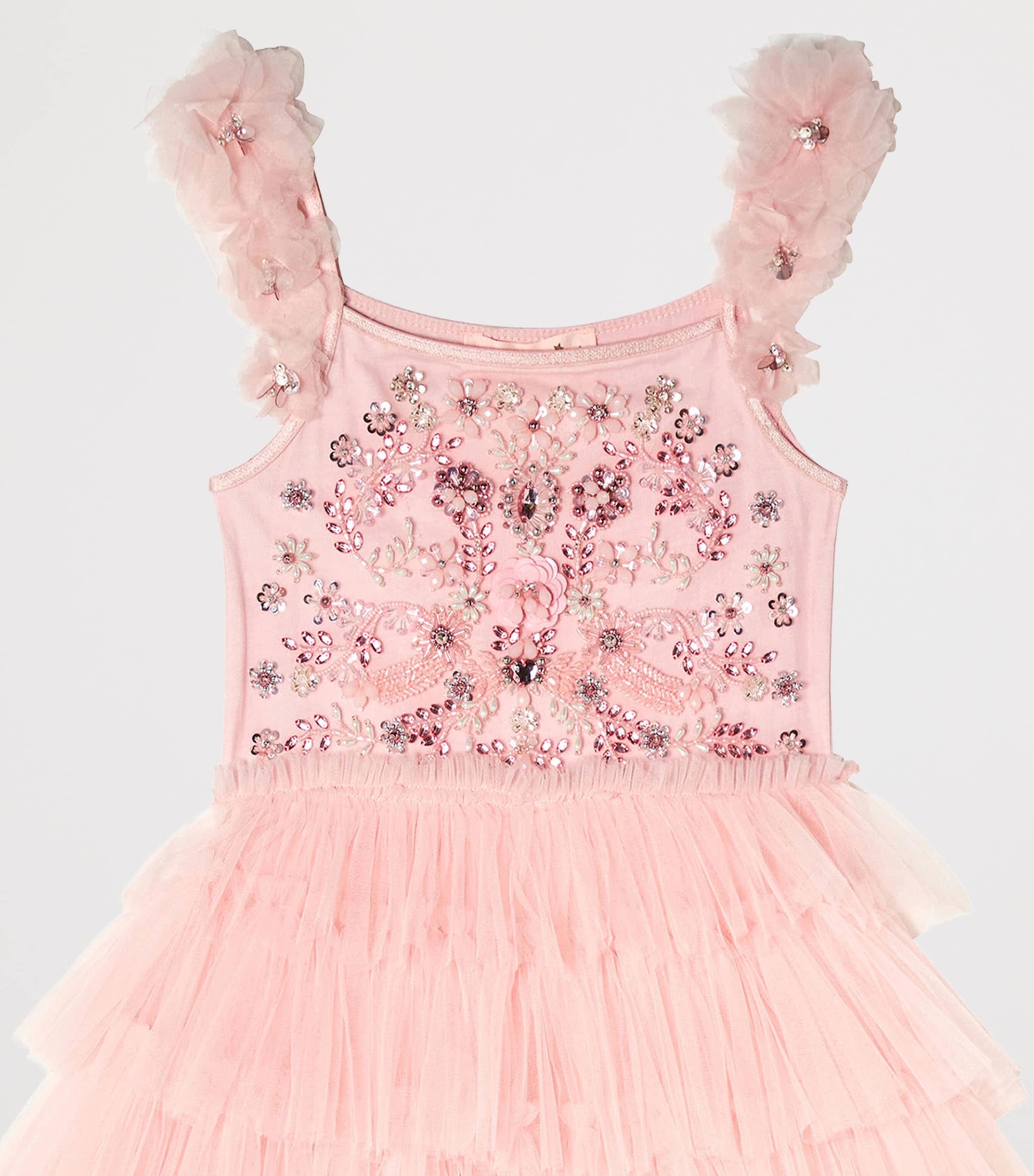 Tutu Du Monde Embellished Opening Night Cape (2-12 Years) Satin Bow Image 4