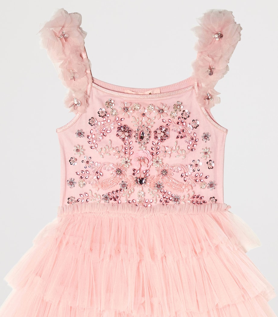 Tutu Du Monde Embellished Opening Night Cape (2-12 Years) Satin Bow Image 4