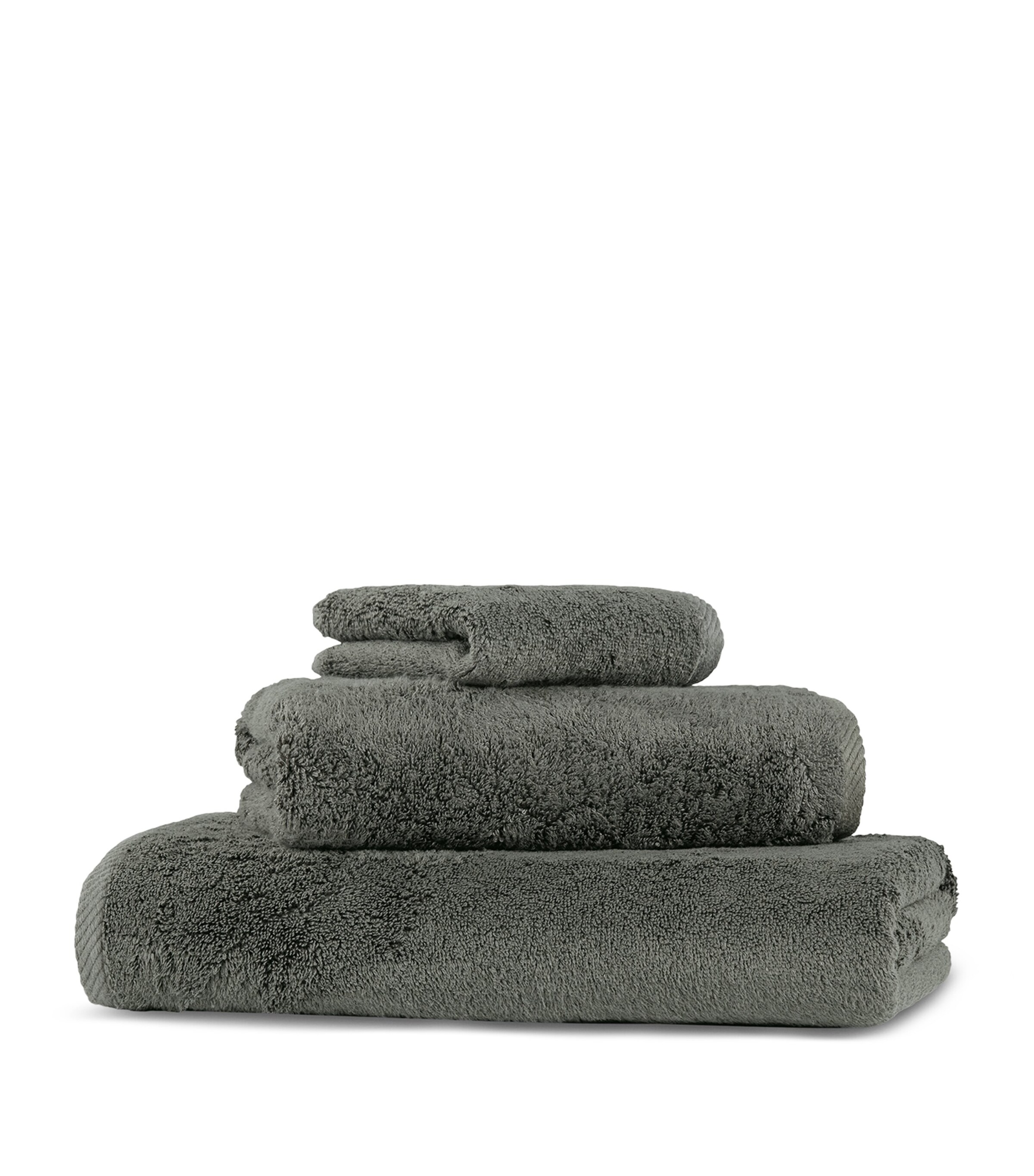 Hamam Organic Cotton-Modal Glam Bath Towel (70cm x 140cm) Moss Image 1
