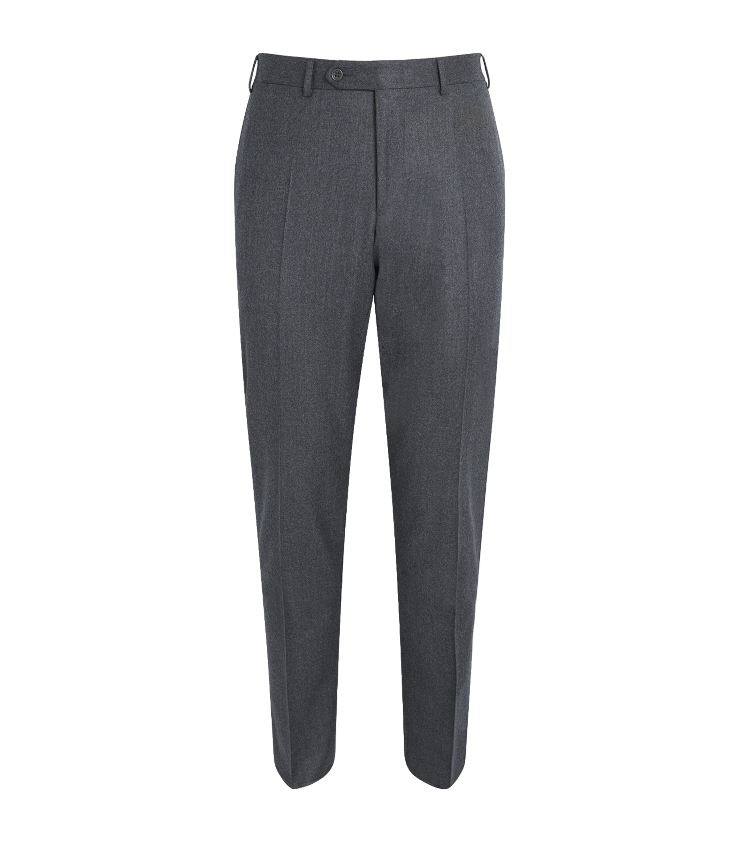 Canali Mens Wool Chinos Image 1